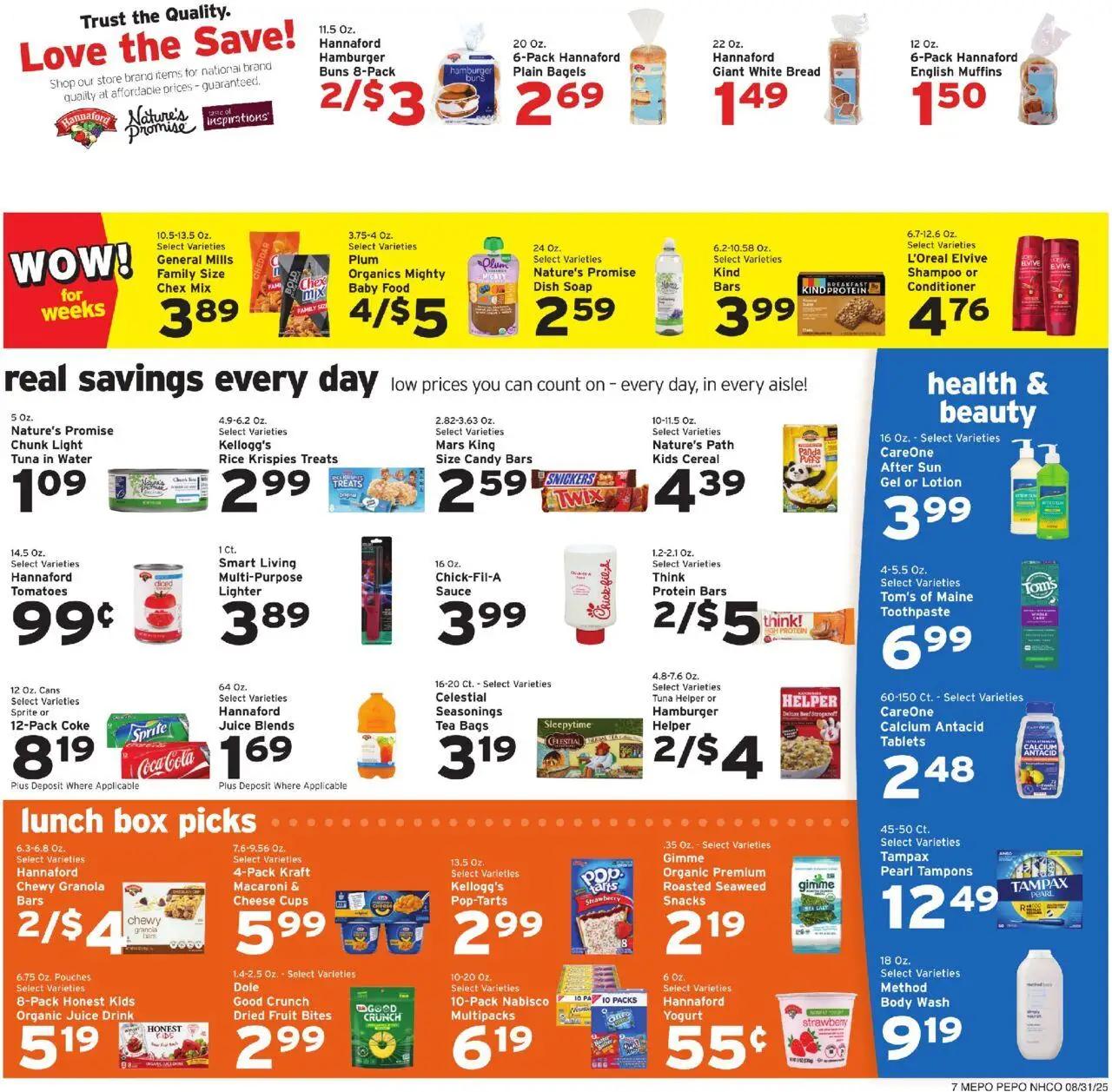 hannaford - Hannaford Weekly Ad - 08/31 - 09/06 2025 - page: 7