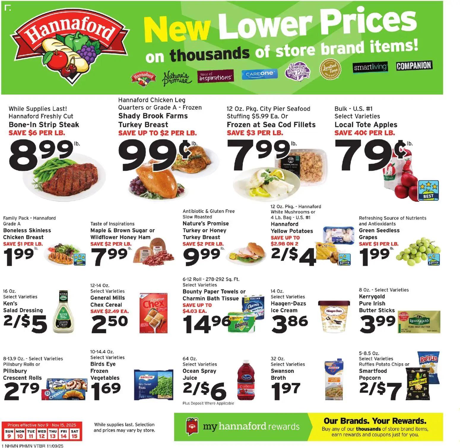 hannaford - Hannaford Weekly Ad - 11/09 - 11/15 2025