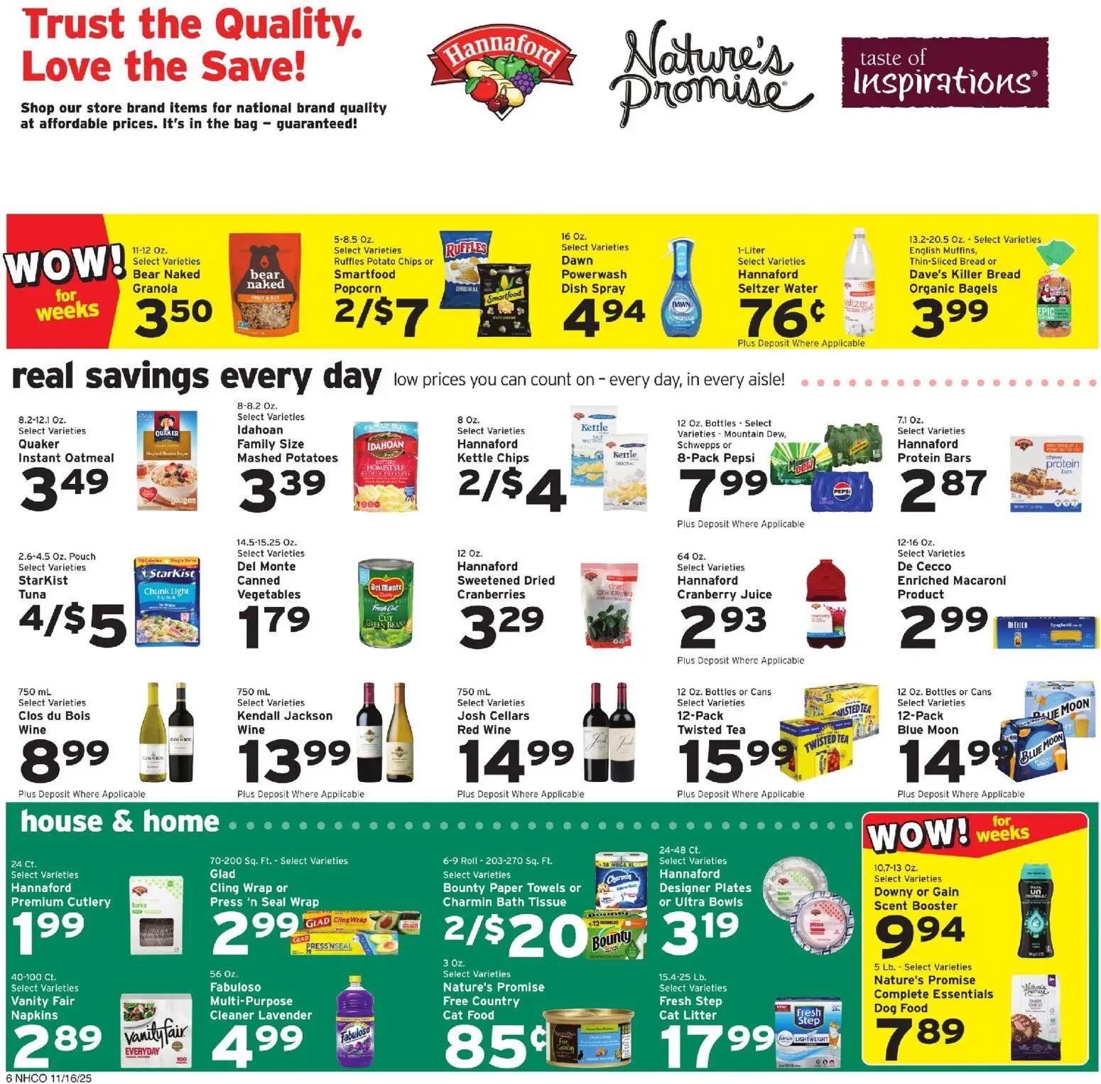 hannaford - Hannaford Weekly Ad - 11/16 - 11/22 2025 - page: 6