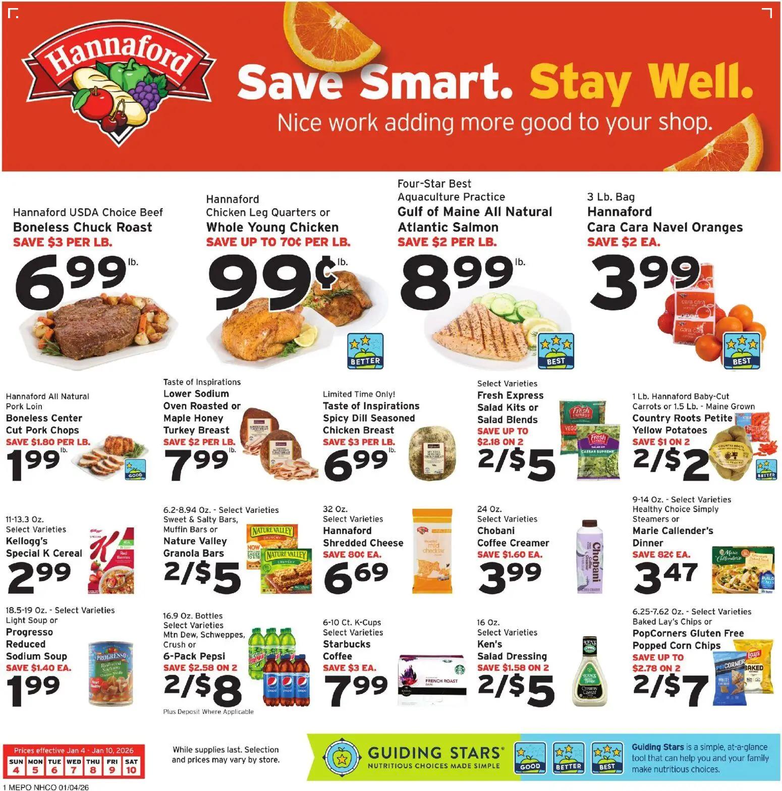 hannaford - Hannaford Weekly Ad - 01/04 - 01/10 2026
