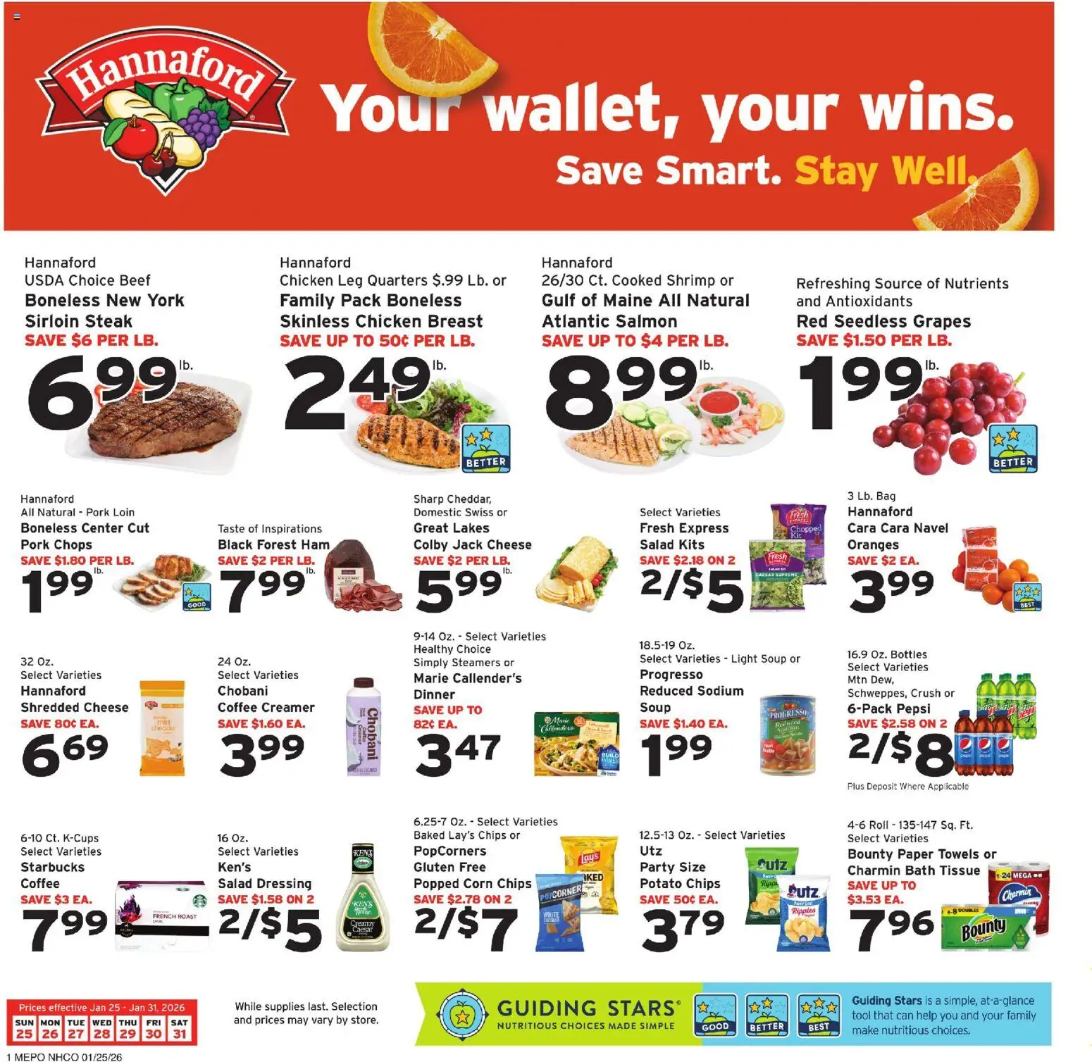 hannaford - Hannaford Weekly Ad - 01/25 - 01/31 2026