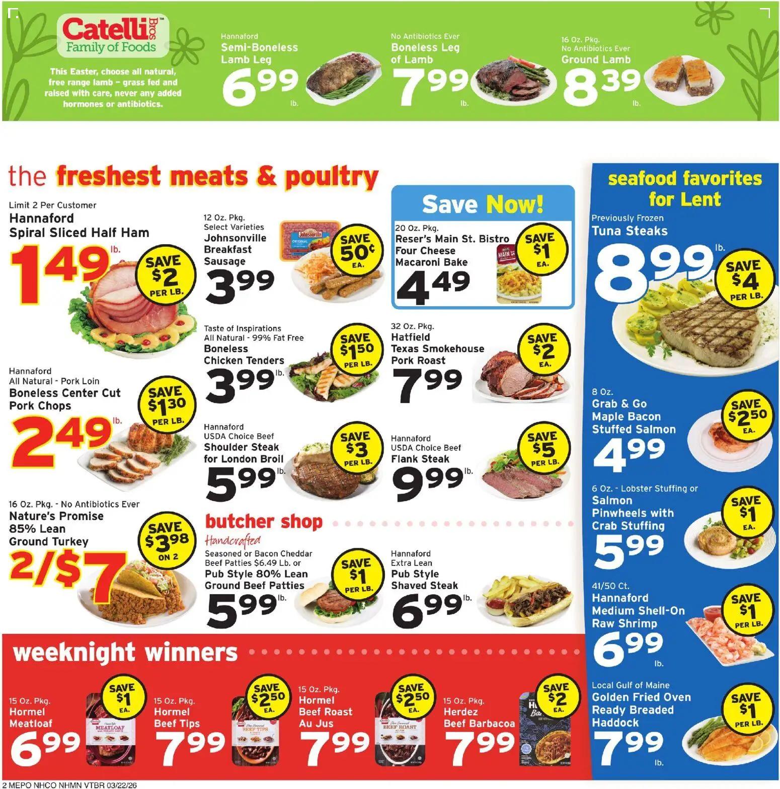 hannaford - Hannaford Weekly Ad - 03/22 - 03/28 2026 - page: 2