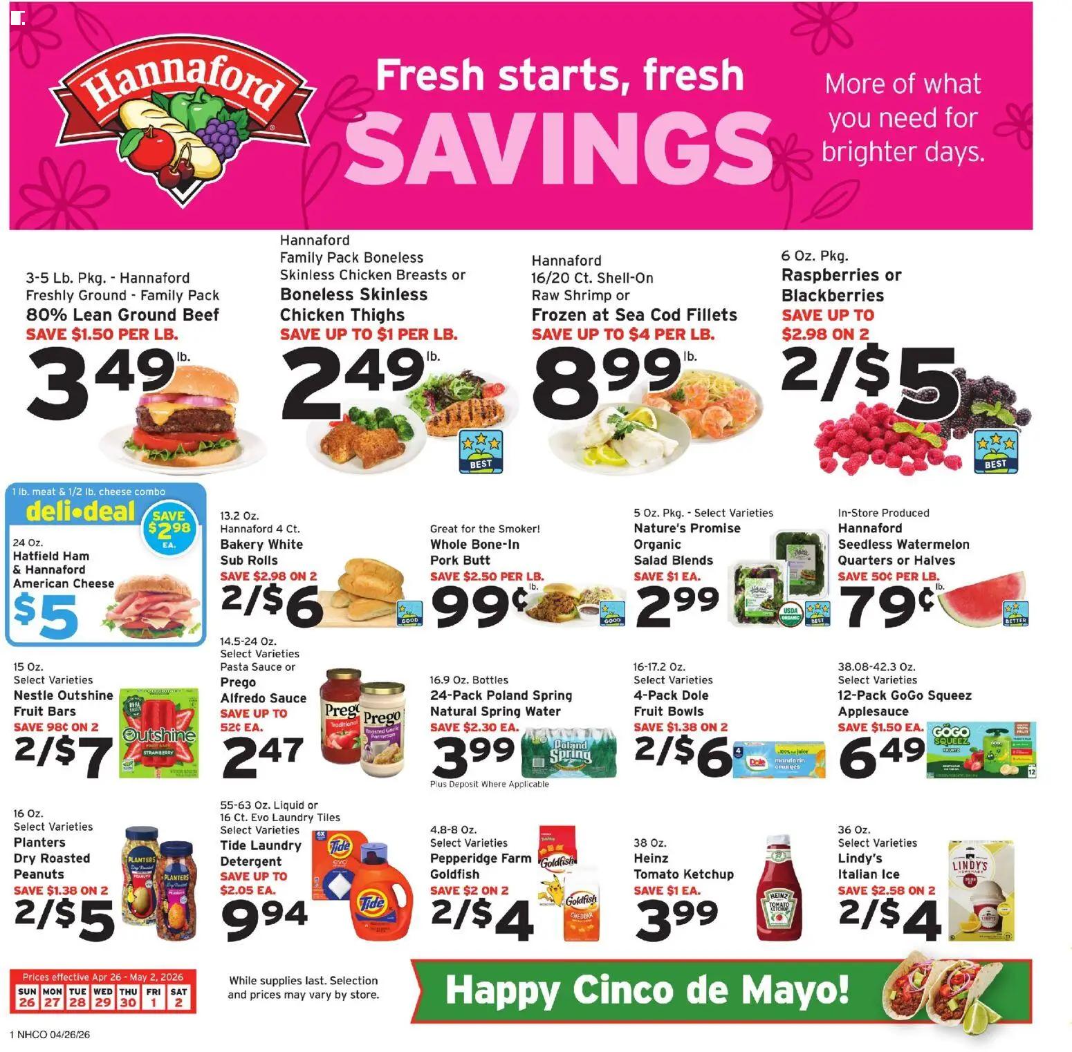 hannaford - Hannaford Weekly Ad - 04/26 - 05/02 2026