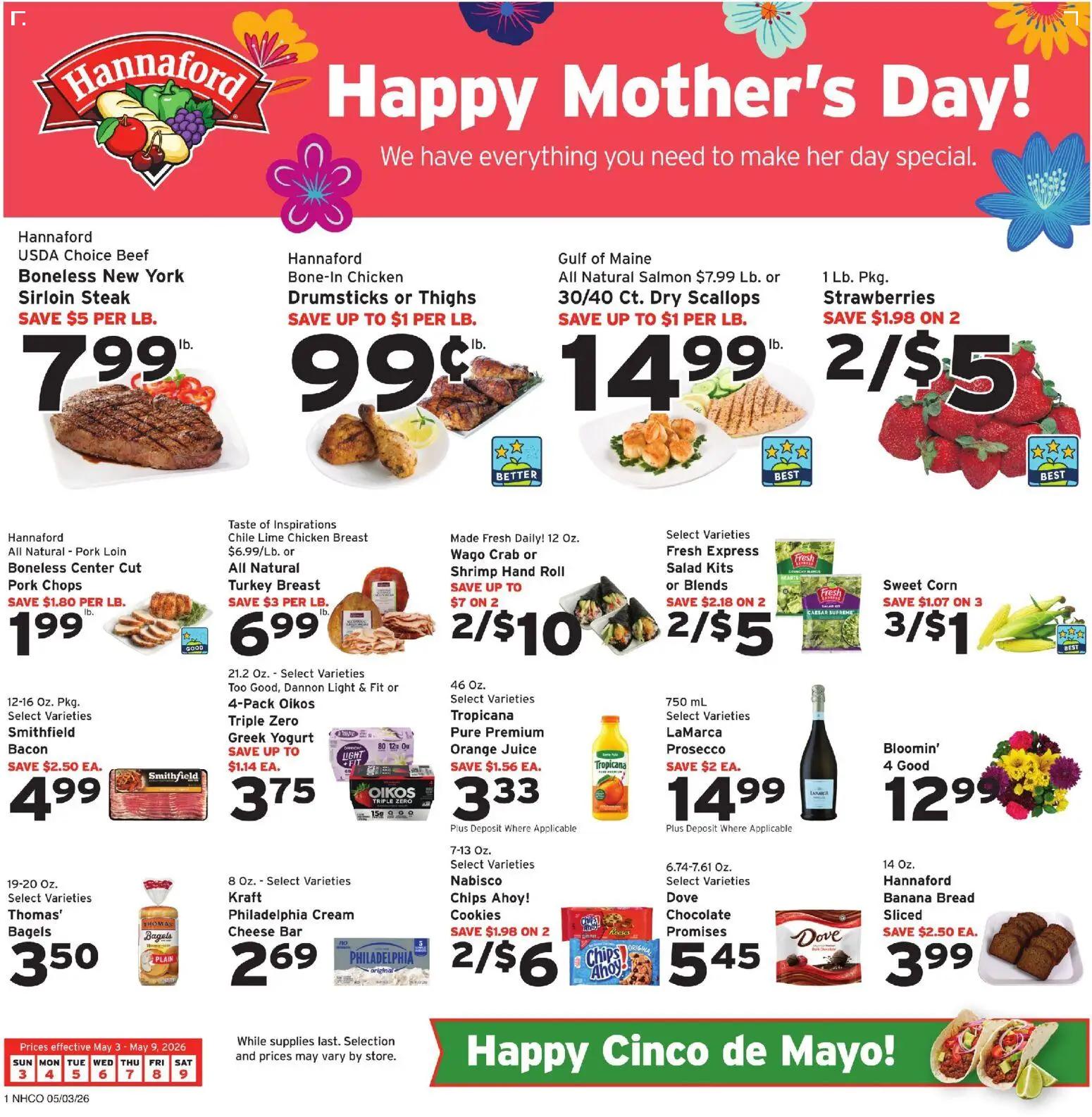 hannaford - Hannaford Weekly Ad - 05/03 - 05/09 2026