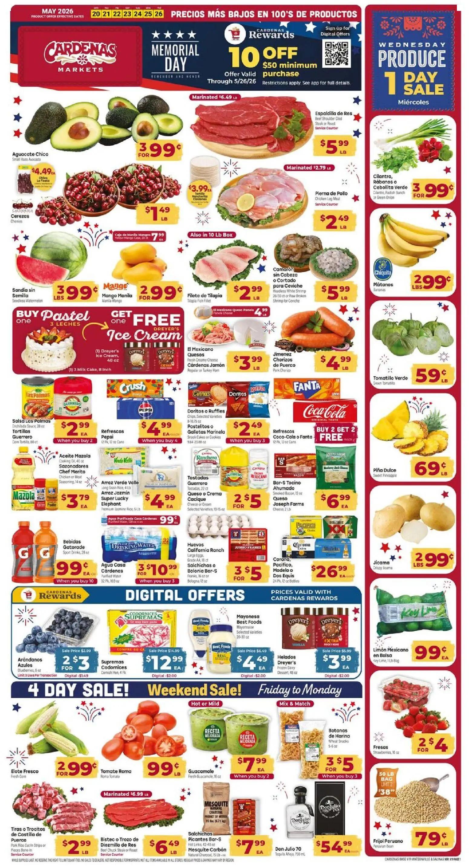 cardenas - Cardenas Weekly Ad - CA - 05/20 - 05/26 2026