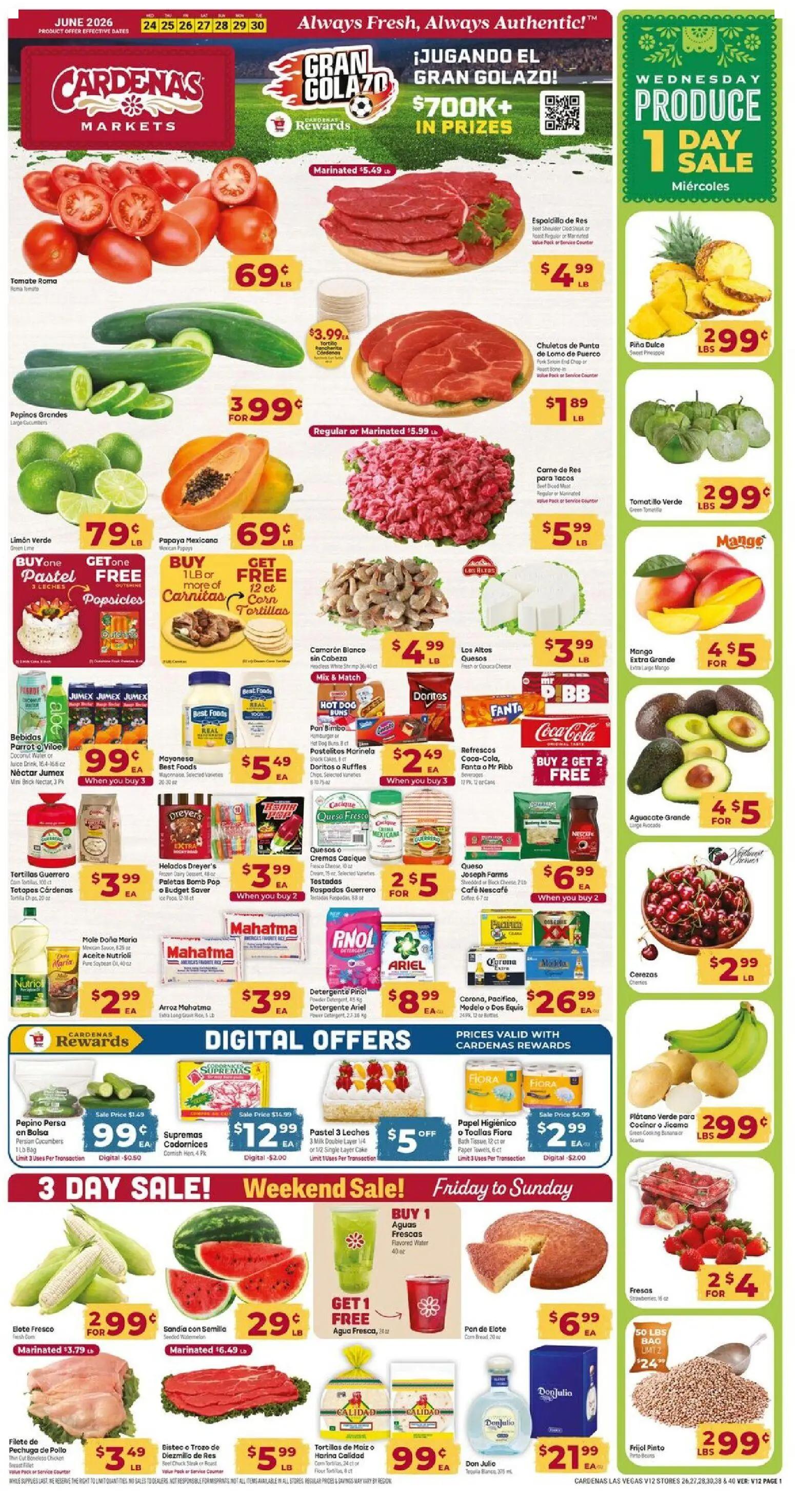 cardenas - Cardenas Weekly Ad - 06/24 - 06/30 2026