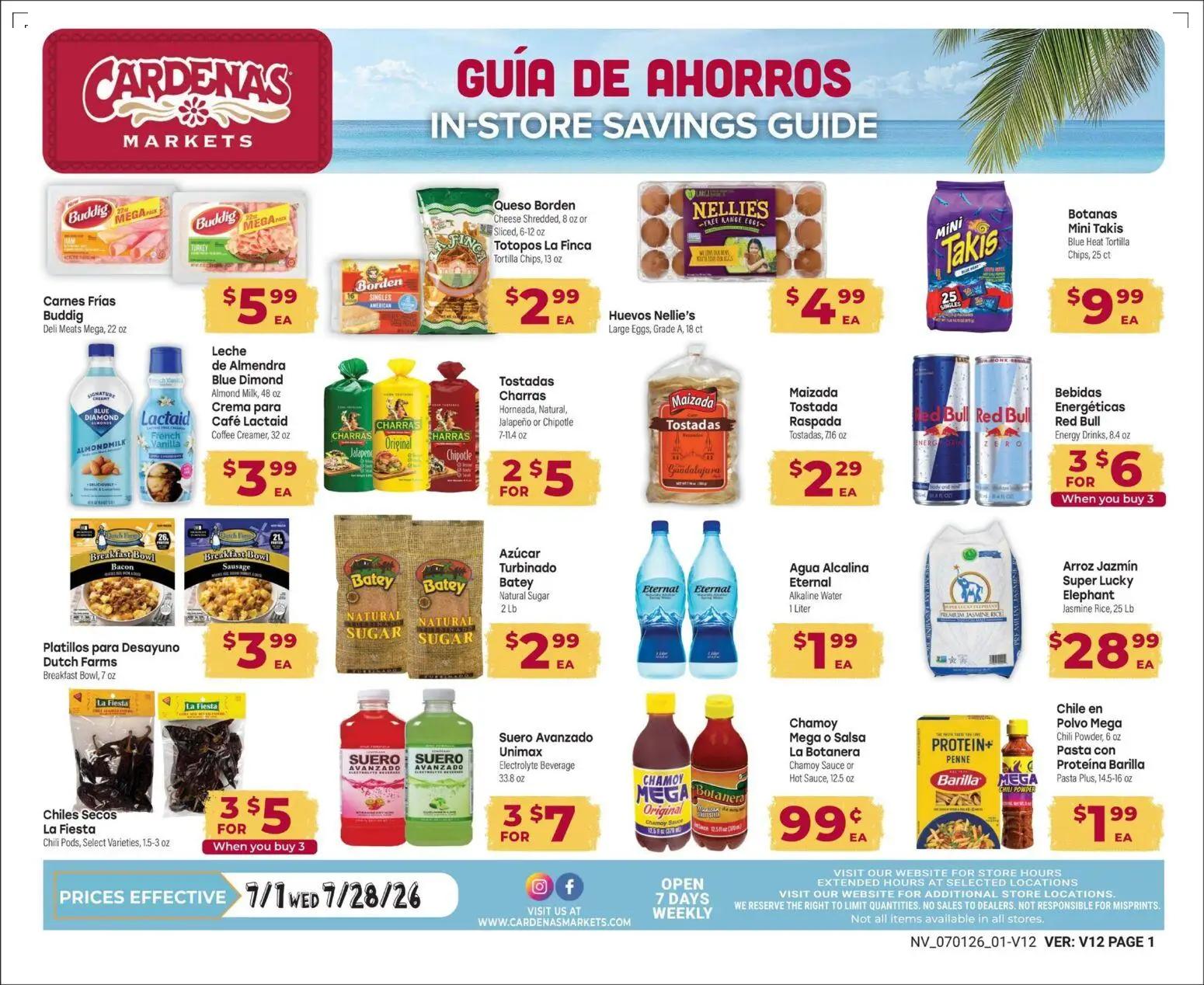 cardenas - Cardenas Weekly Ad - NV - 07/01 - 07/28 2026