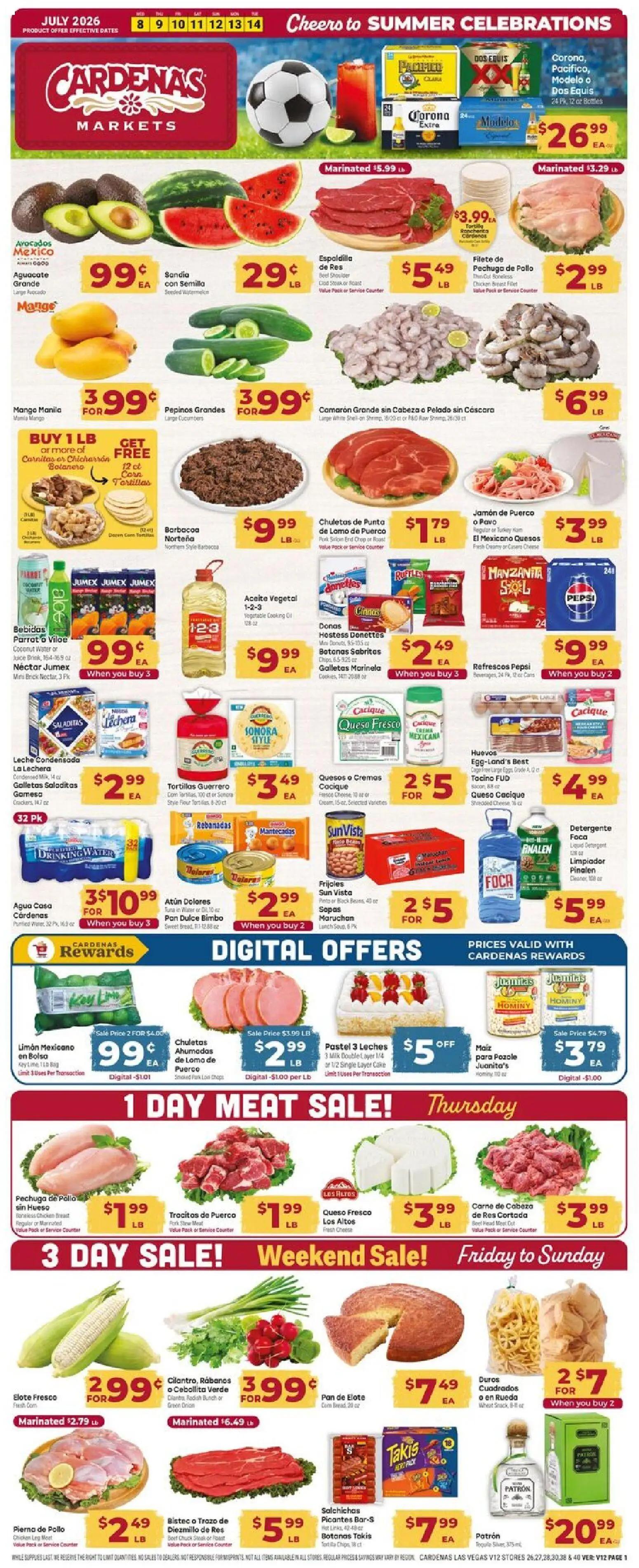 cardenas - Cardenas Weekly Ad - 07/08 - 07/14 2026
