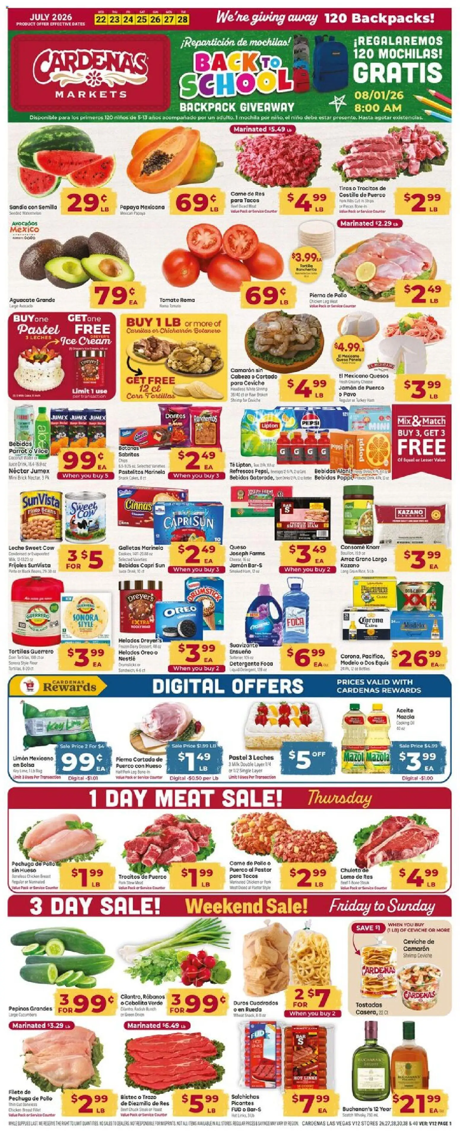 cardenas - Cardenas Weekly Ad - 07/22 - 07/28 2026