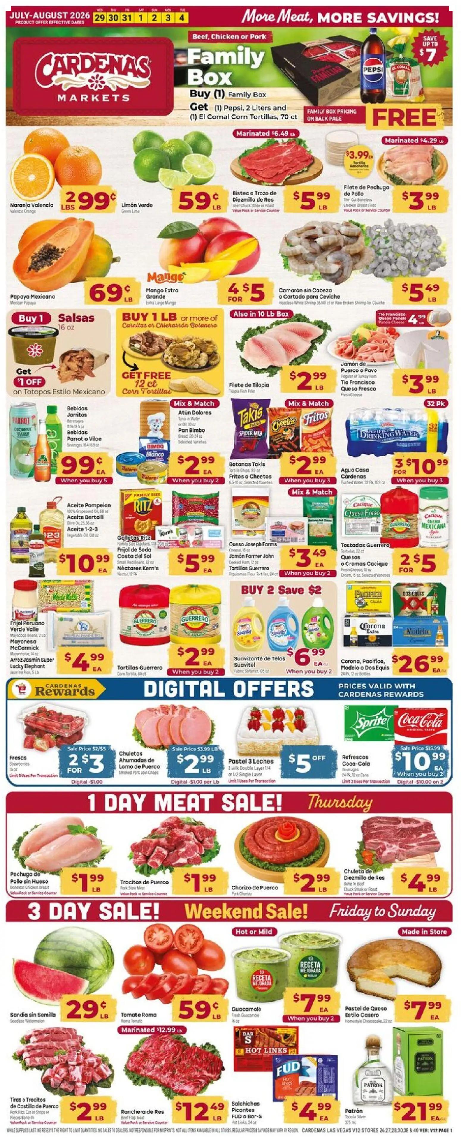 cardenas - Cardenas Weekly Ad - 07/29 - 08/04 2026