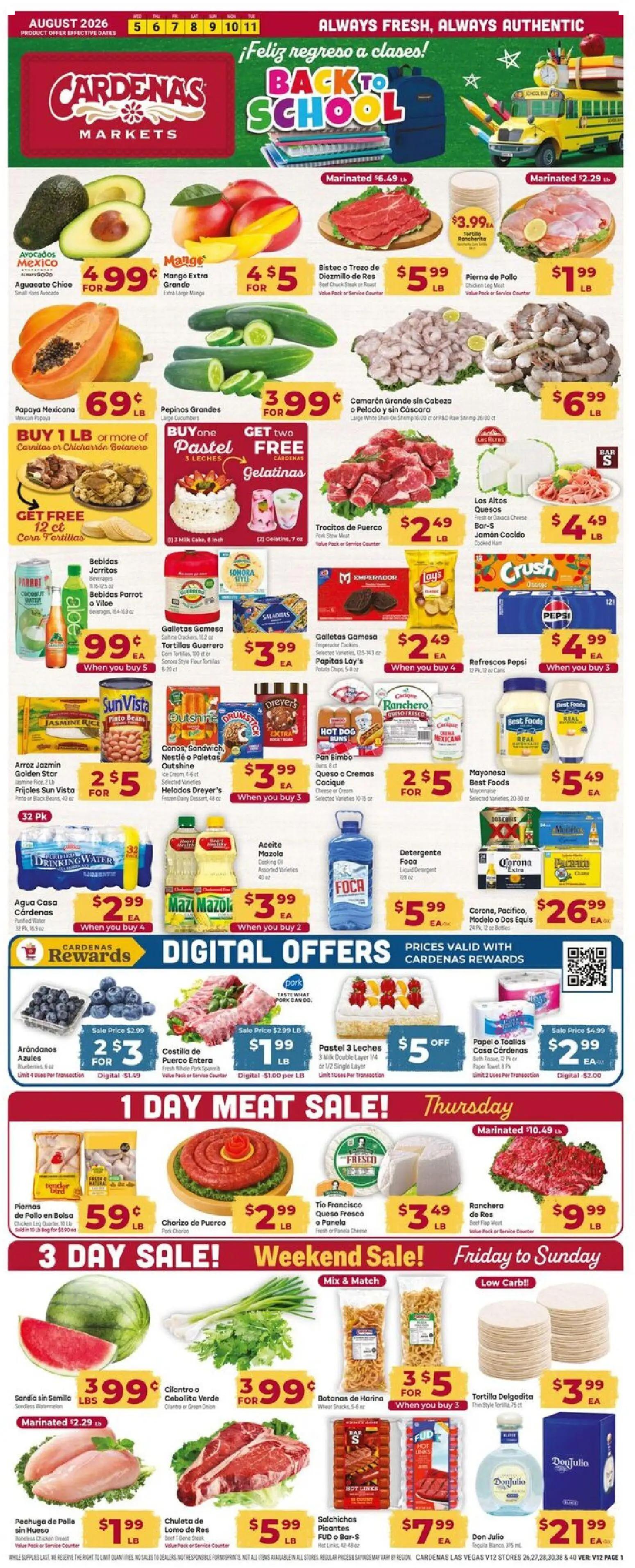 cardenas - Cardenas Weekly Ad - 08/05 - 08/11 2026