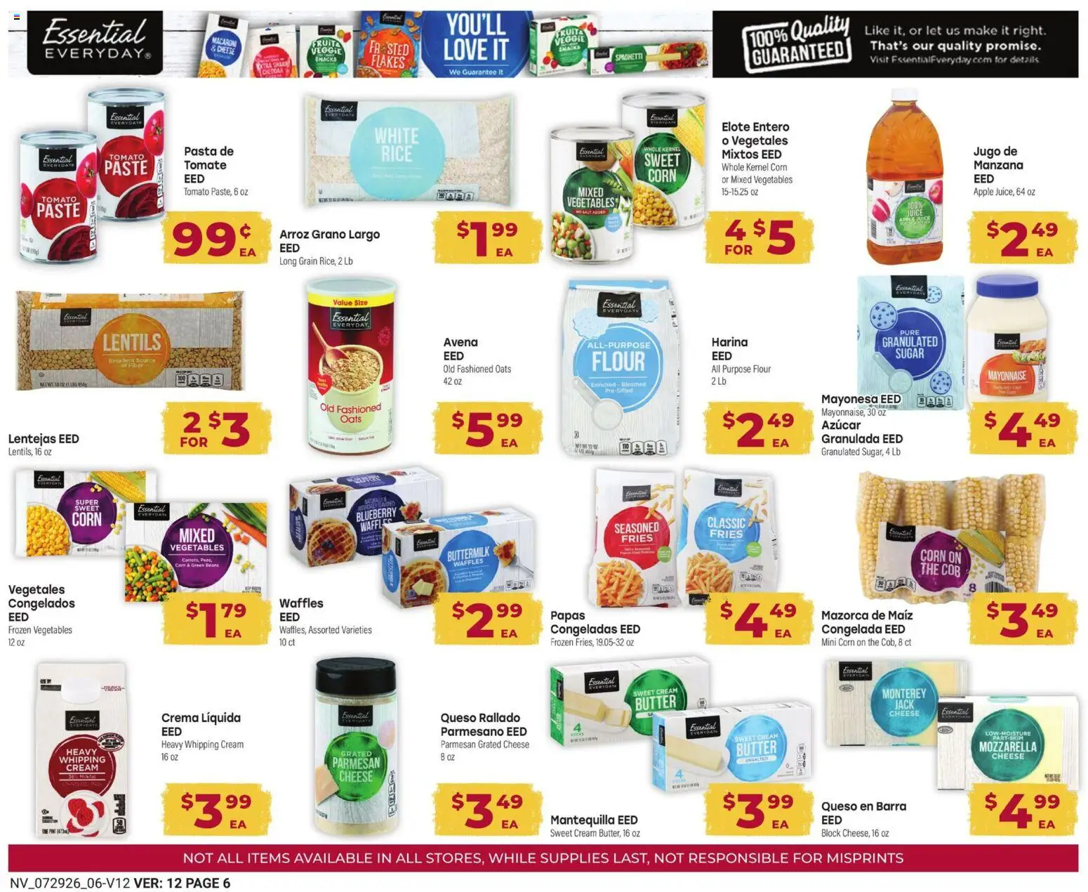 cardenas - Cardenas Monthly Ad - 07/29 - 09/01 2026 - page: 6