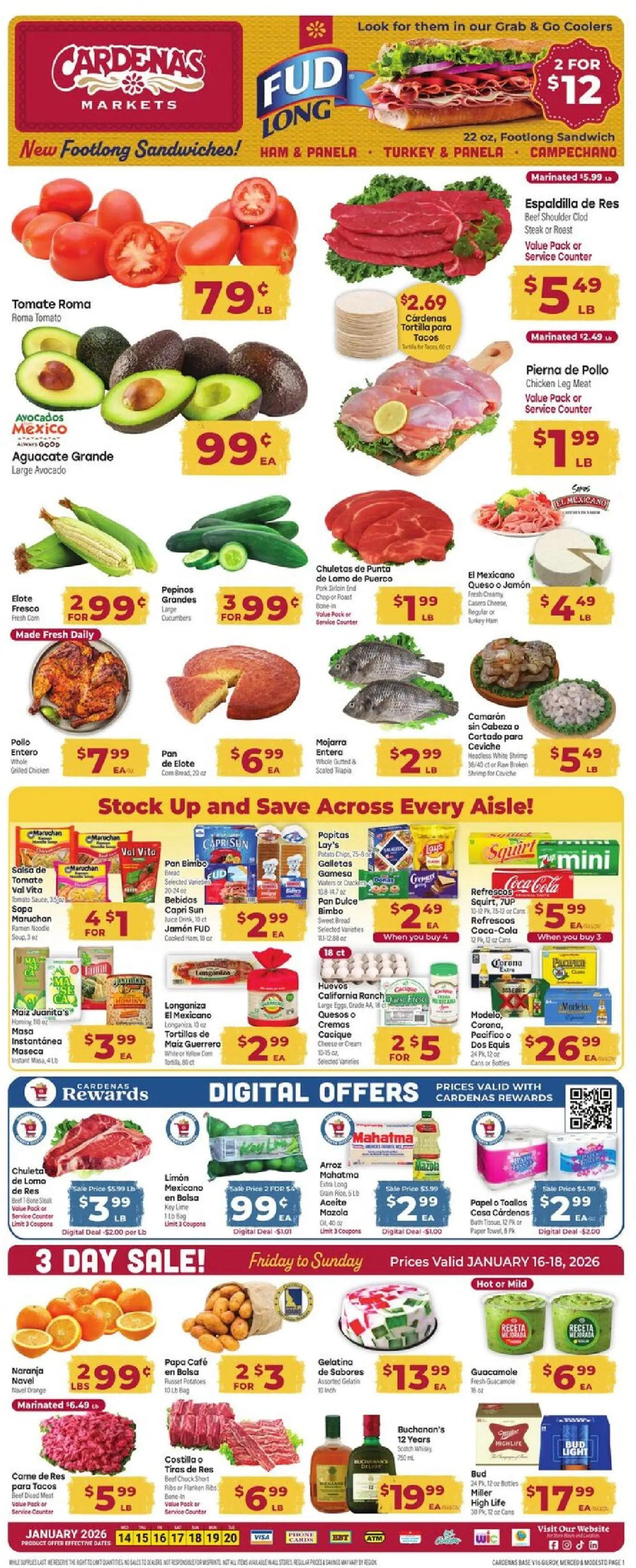 cardenas - Cardenas Weekly Ad - 01/14 - 01/20 2026