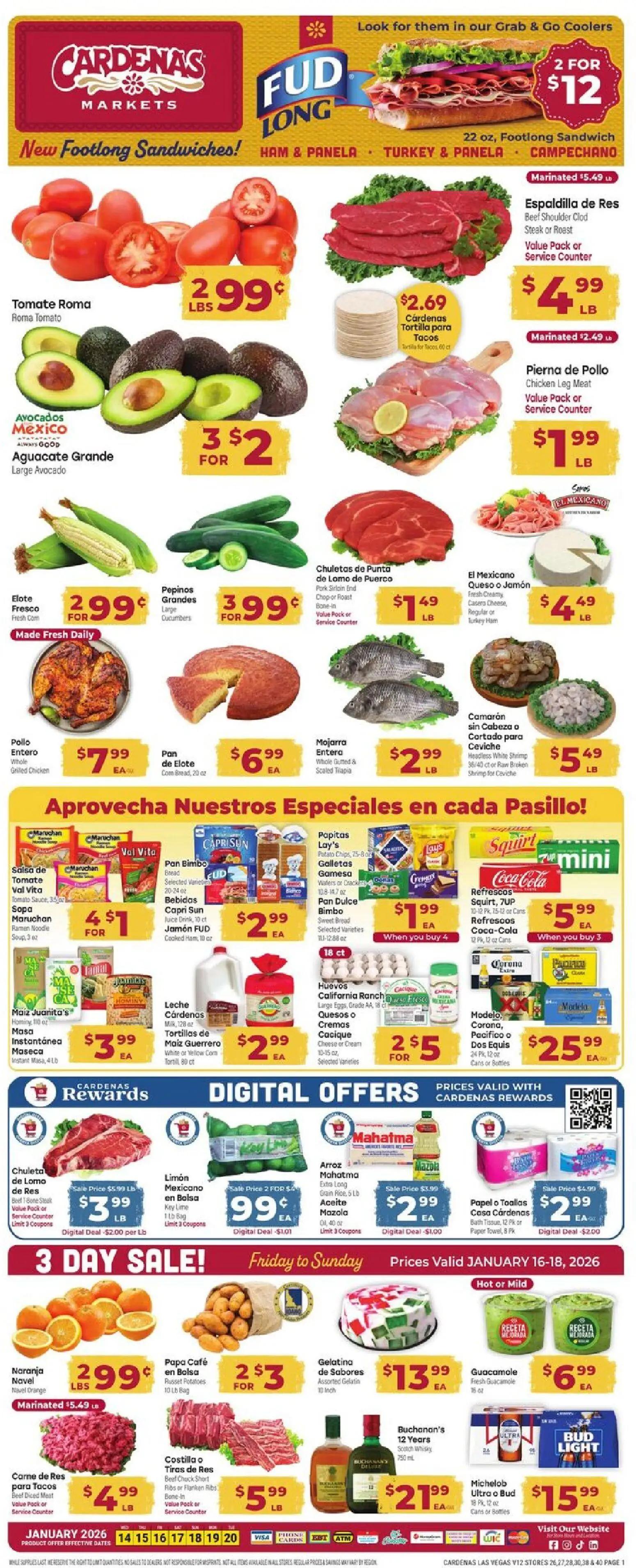 cardenas - Cardenas Weekly Ad - NV - 01/14 - 01/20 2026