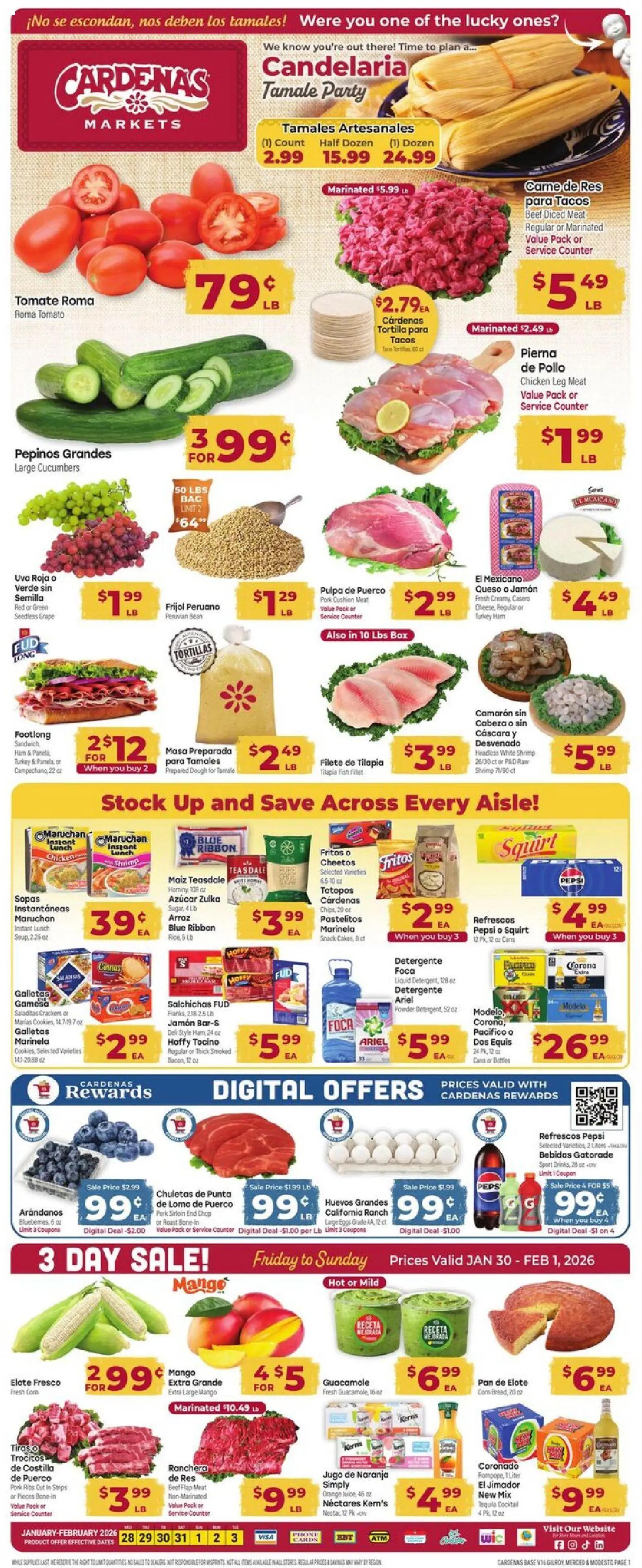 cardenas - Cardenas Weekly Ad - CA - 01/28 - 02/03 2026