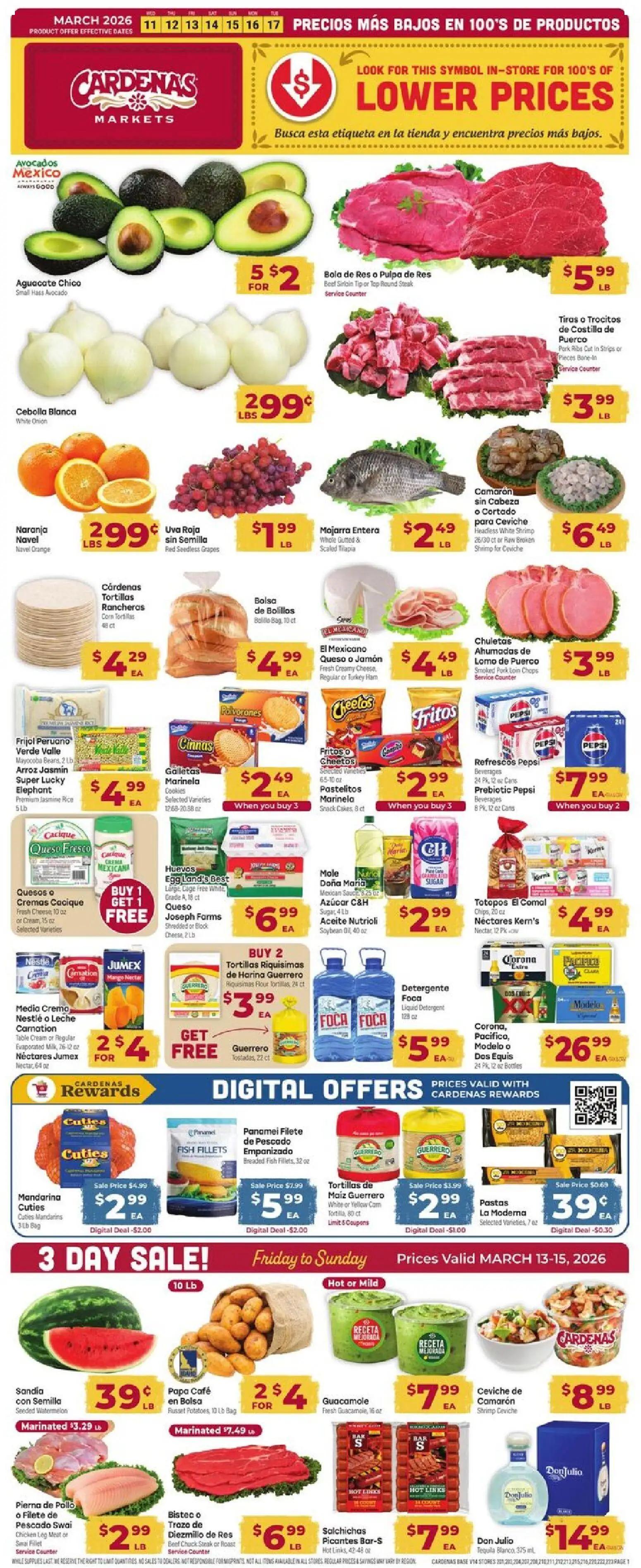 cardenas - Cardenas Weekly Ad - 03/11 - 03/17 2026