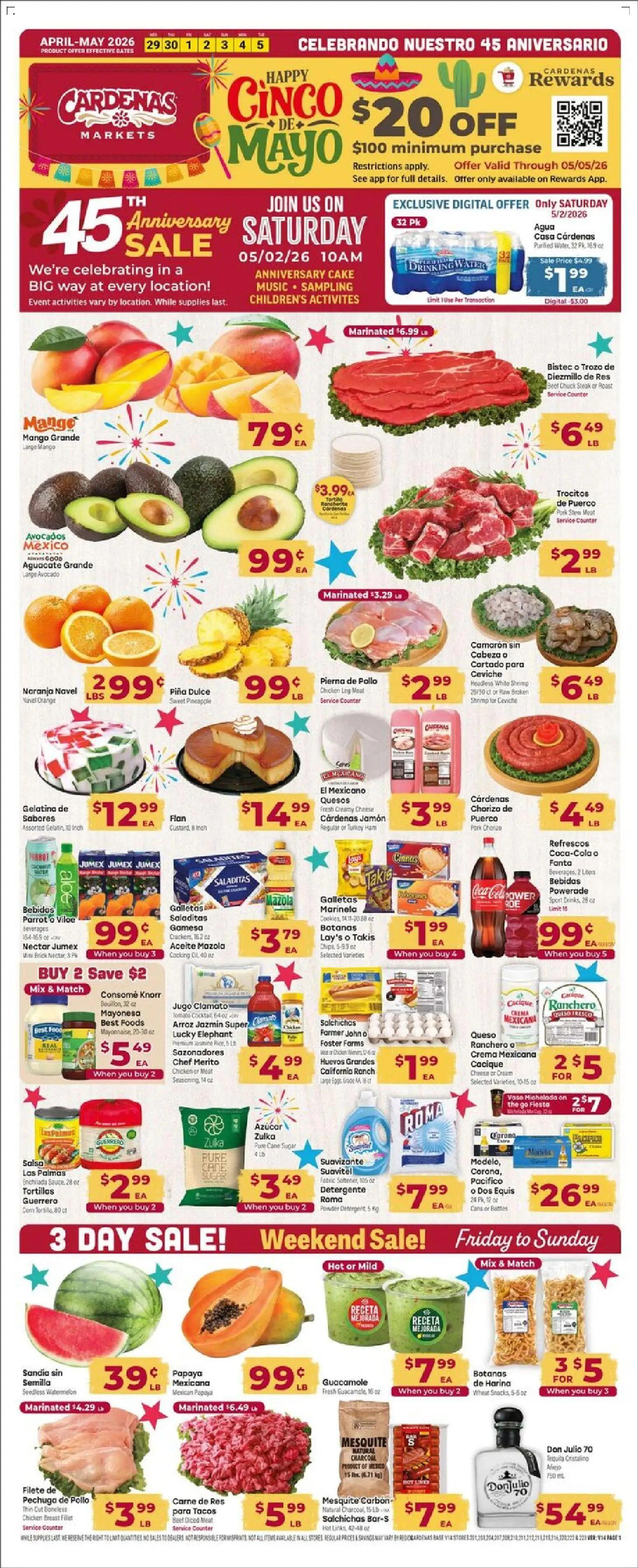 cardenas - Cardenas Weekly Ad - 04/29 - 05/05 2026