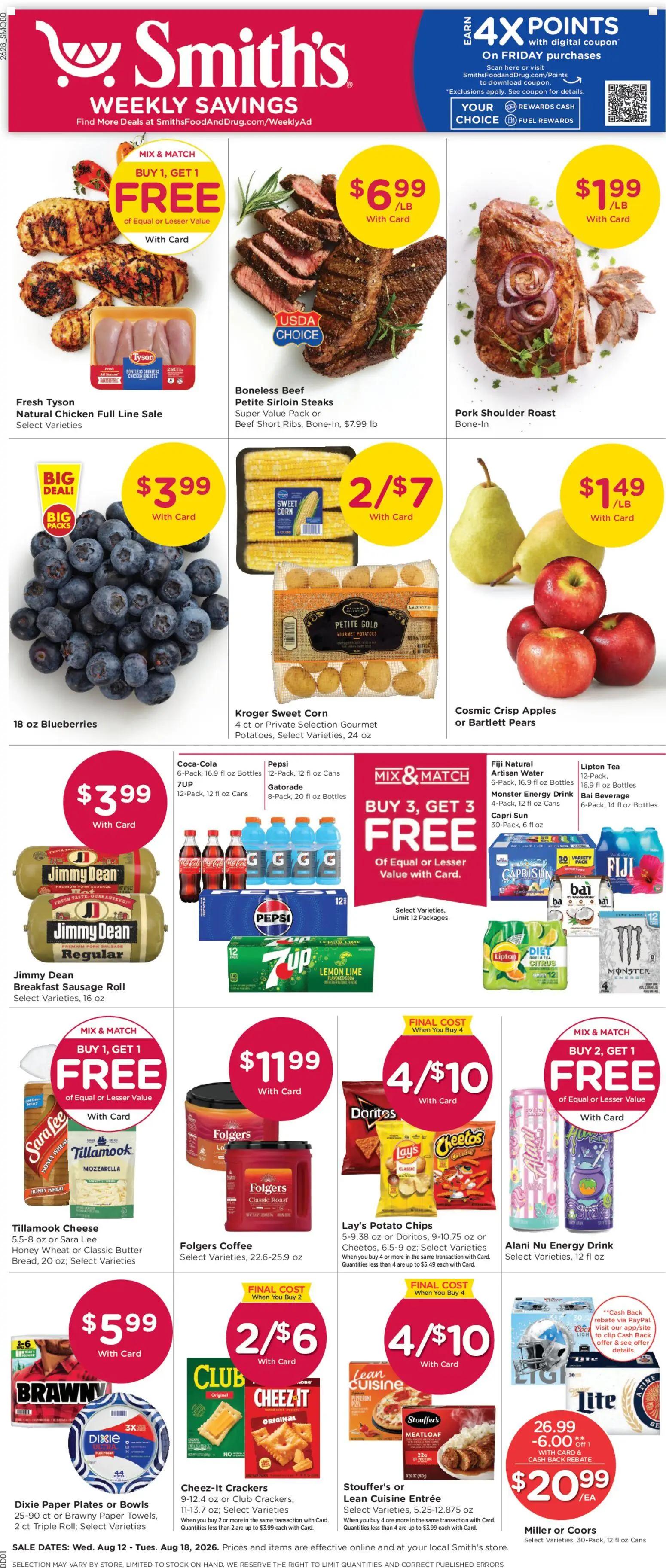smiths - Smith's Weekly Ad - 08/12 - 08/18 2026