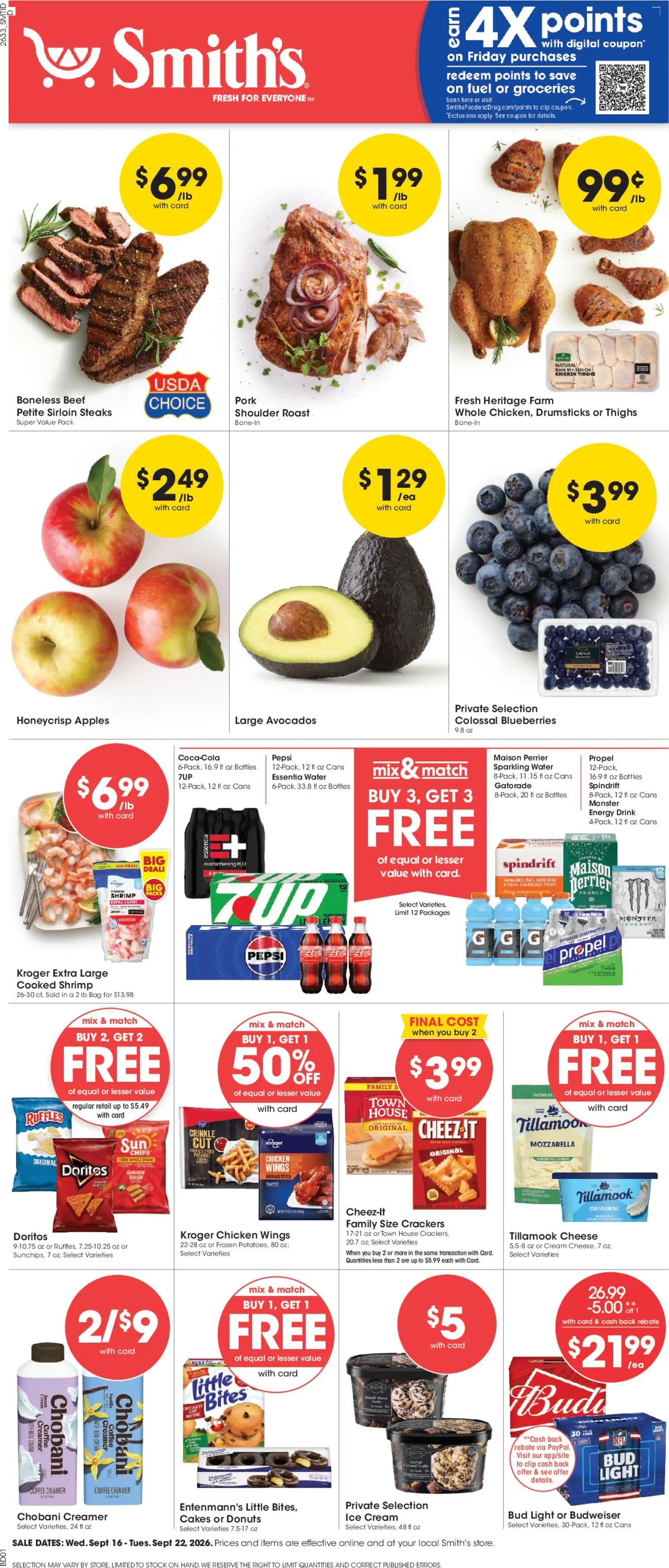 smiths - Smith's Weekly Ad - 09/16 - 09/22 2026
