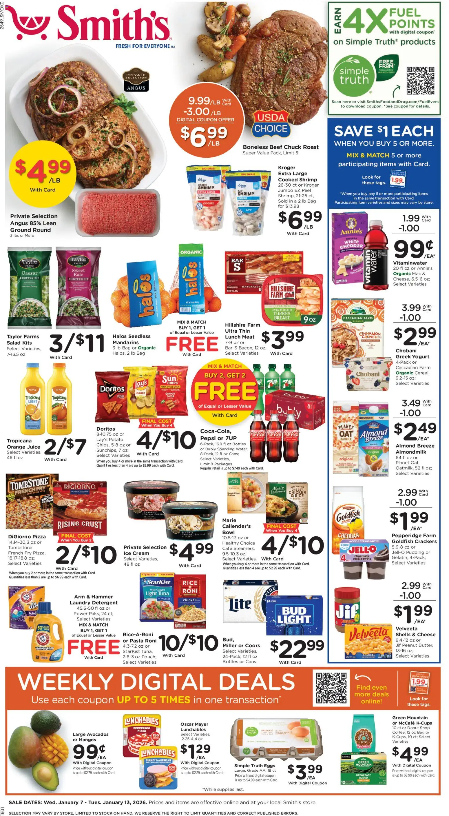 smiths - Smith's Weekly Ad - WY - 01/07 - 01/13 2026