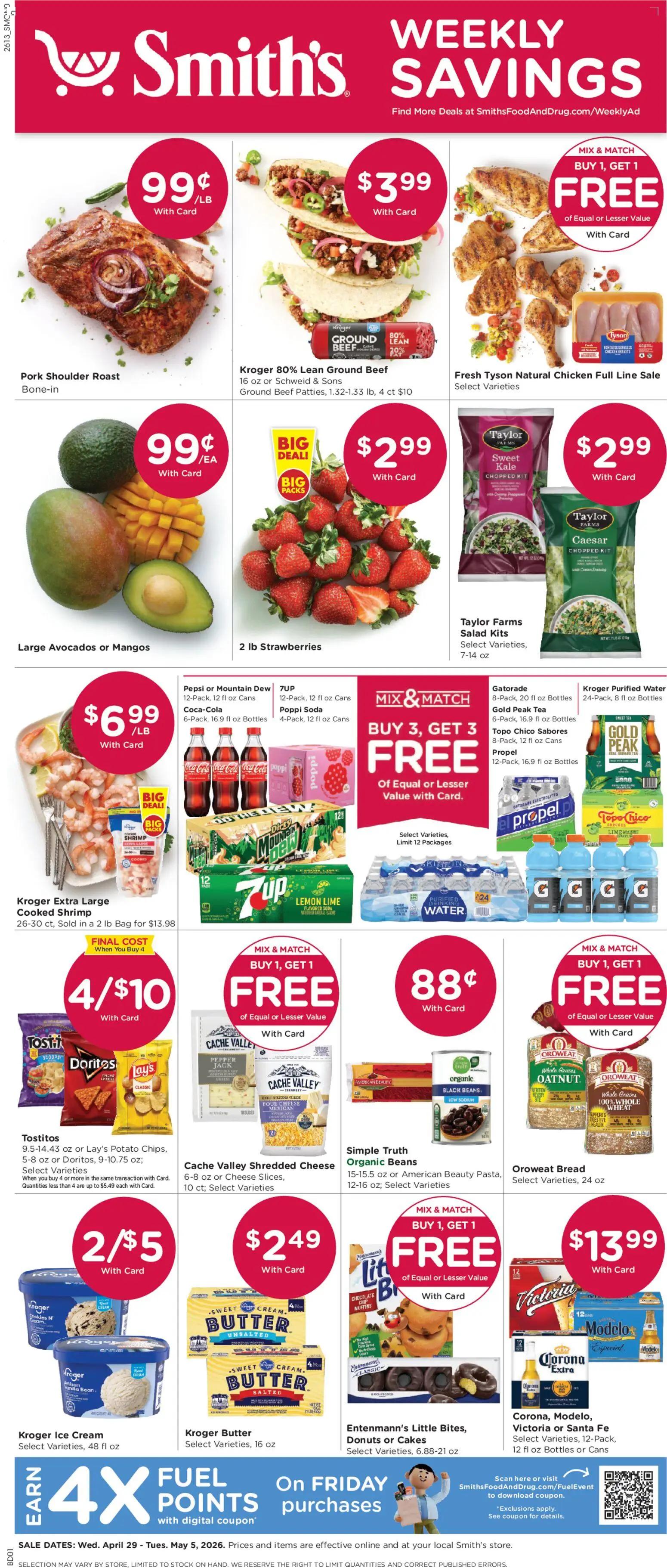 smiths - Smith's Weekly Ad - NM - 04/29 - 05/05 2026 - page: 1