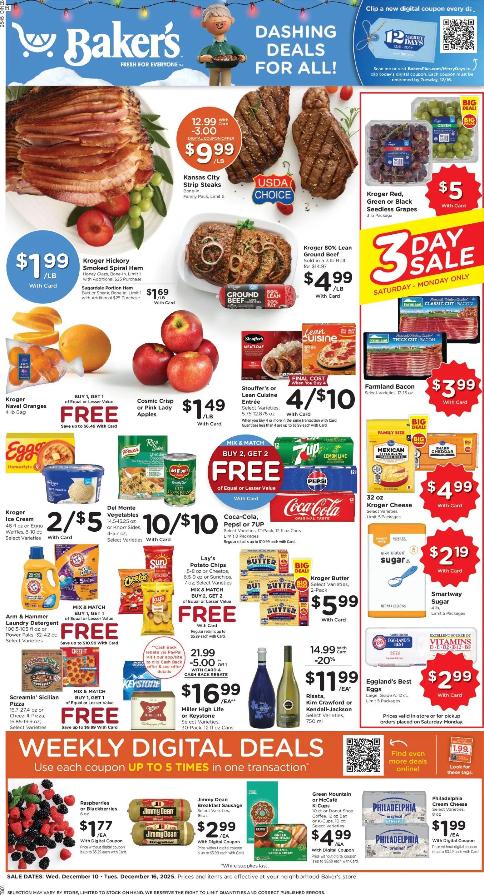 bakers - Baker's Weekly Ad - NE - 12/10 - 12/16 2025