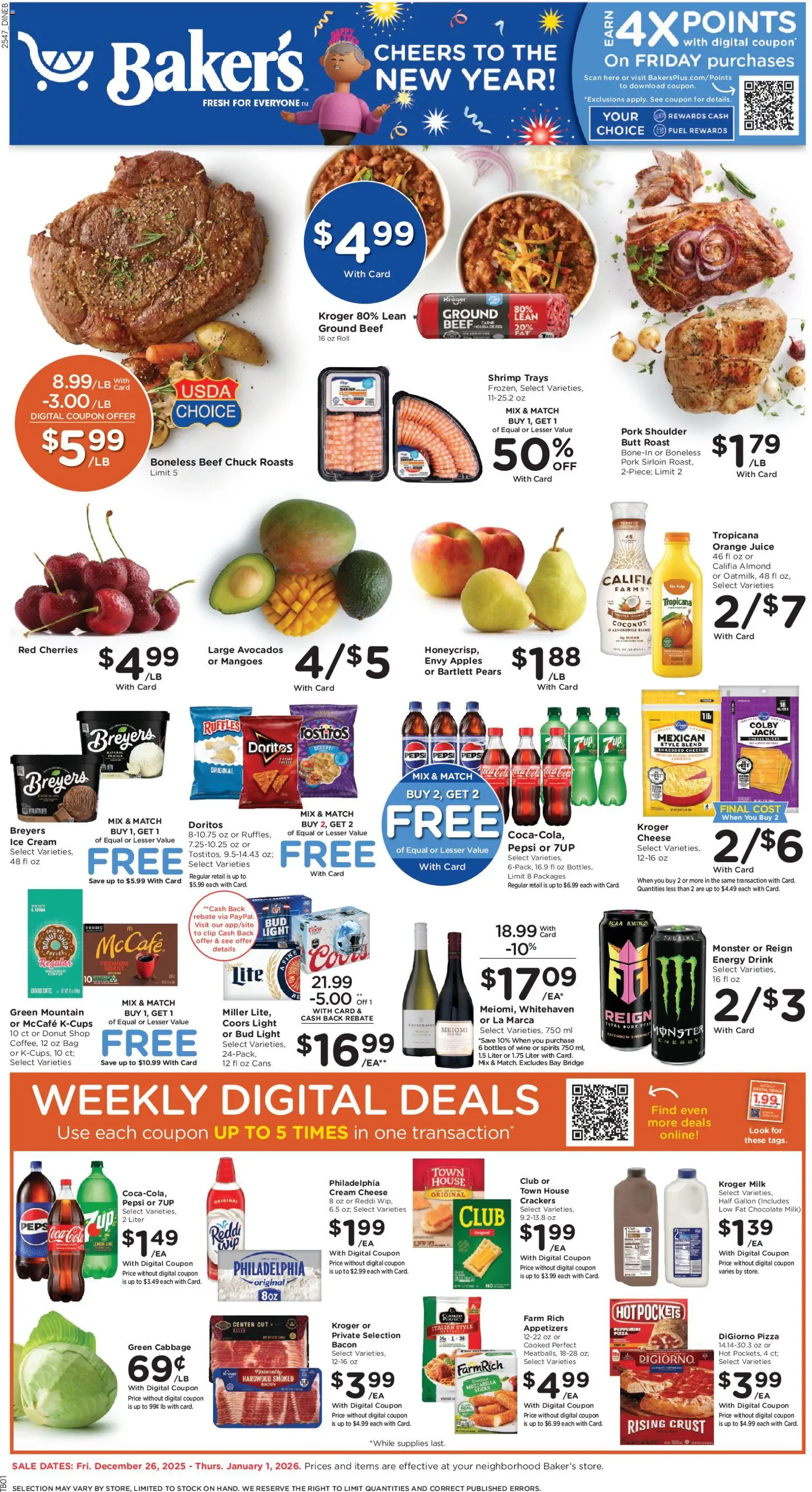 bakers - Baker's Weekly Ad - 12/26/2025 - 01/01/2026 2025