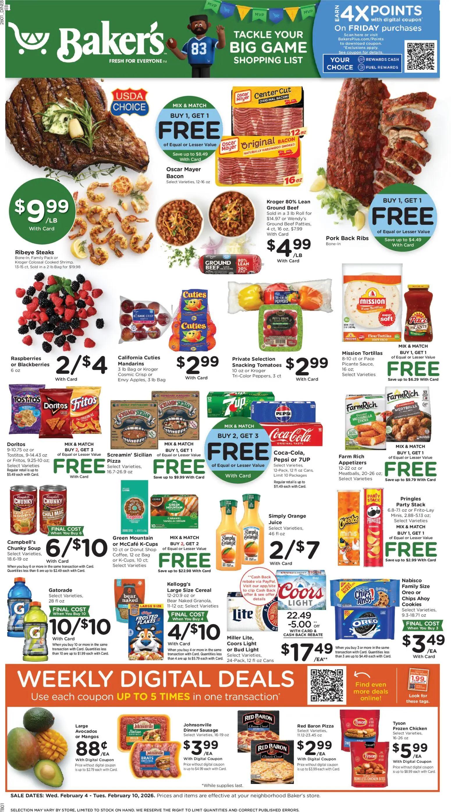 bakers - Baker's Weekly Ad - NE - 02/04 - 02/10 2026