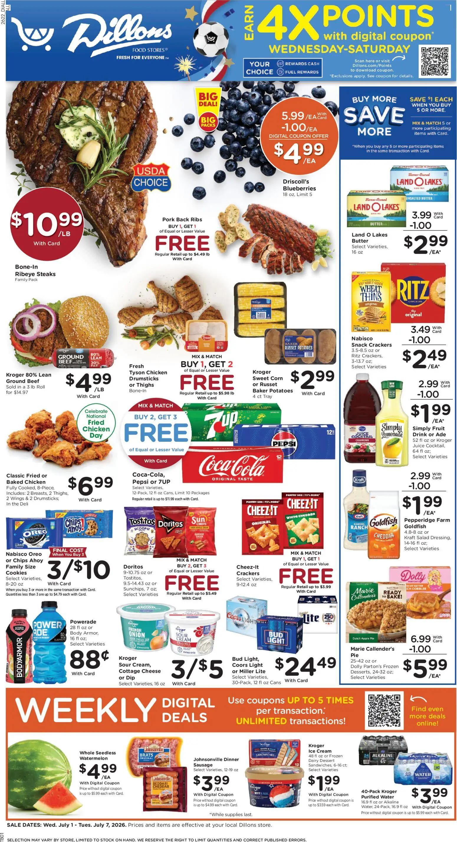 dillons - Dillons Weekly Ad - 07/01 - 07/07 2026