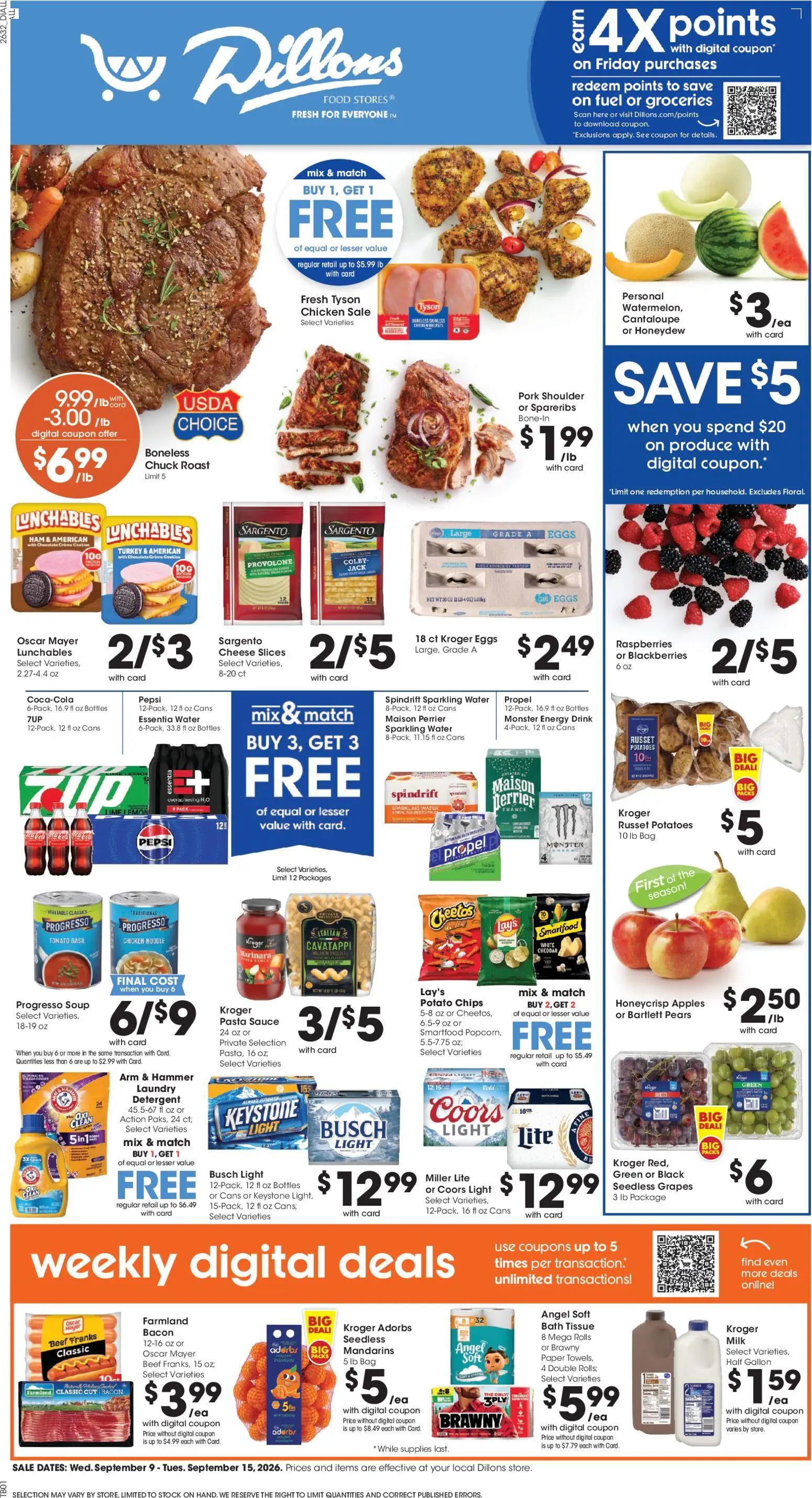 dillons - Dillons Weekly Ad - 09/09 - 09/15 2026
