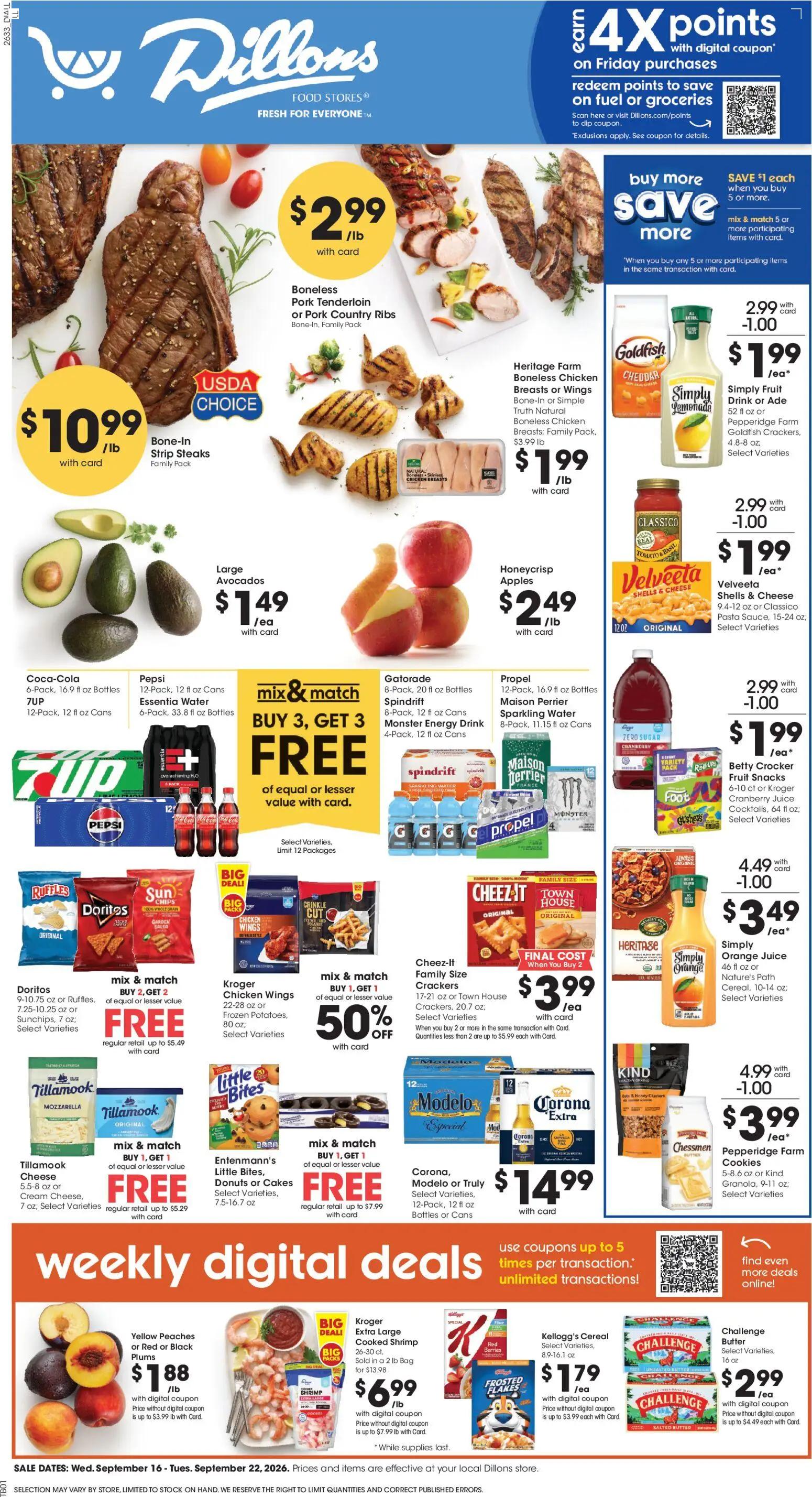dillons - Dillons Weekly Ad - 09/16 - 09/22 2026