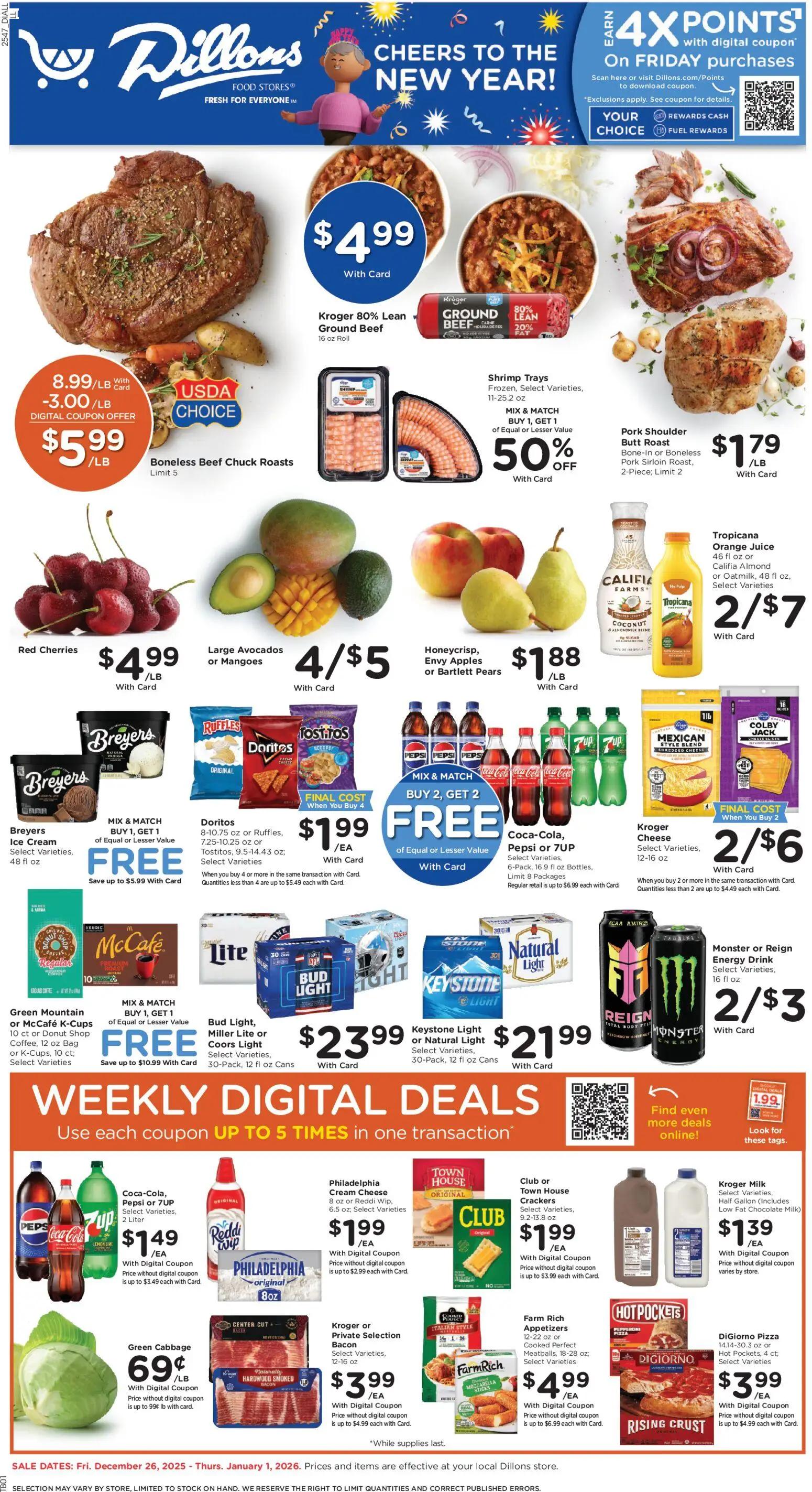 dillons - Dillons Weekly Ad - KS - 12/26/2025 - 01/01/2026 2025