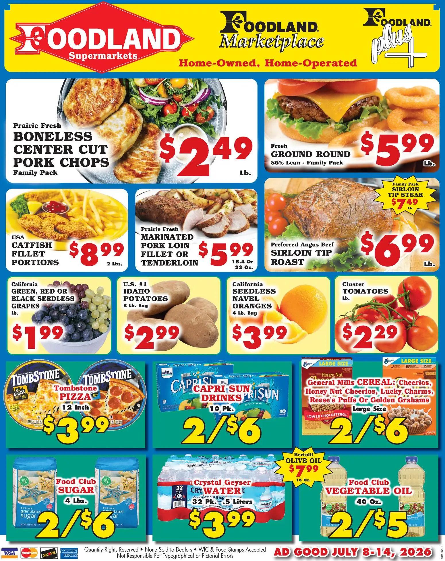 foodland - Foodland Weekly Ad - Supermarkets - 07/08 - 07/14 2026