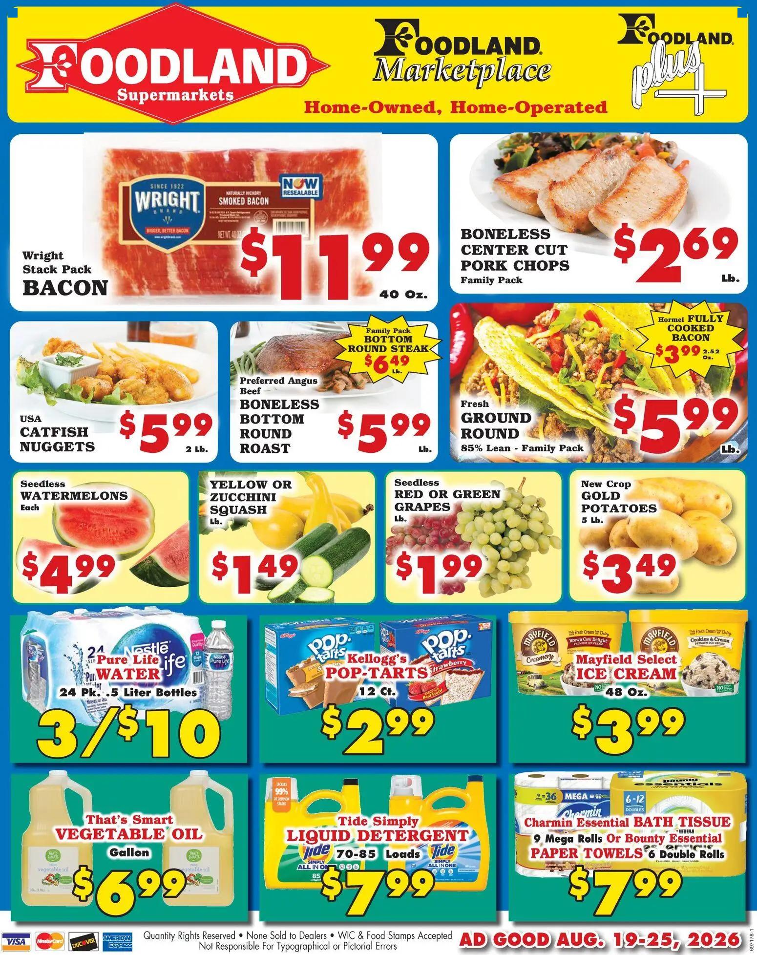 foodland - Foodland Weekly Ad - Supermarkets - 08/19 - 08/25 2026