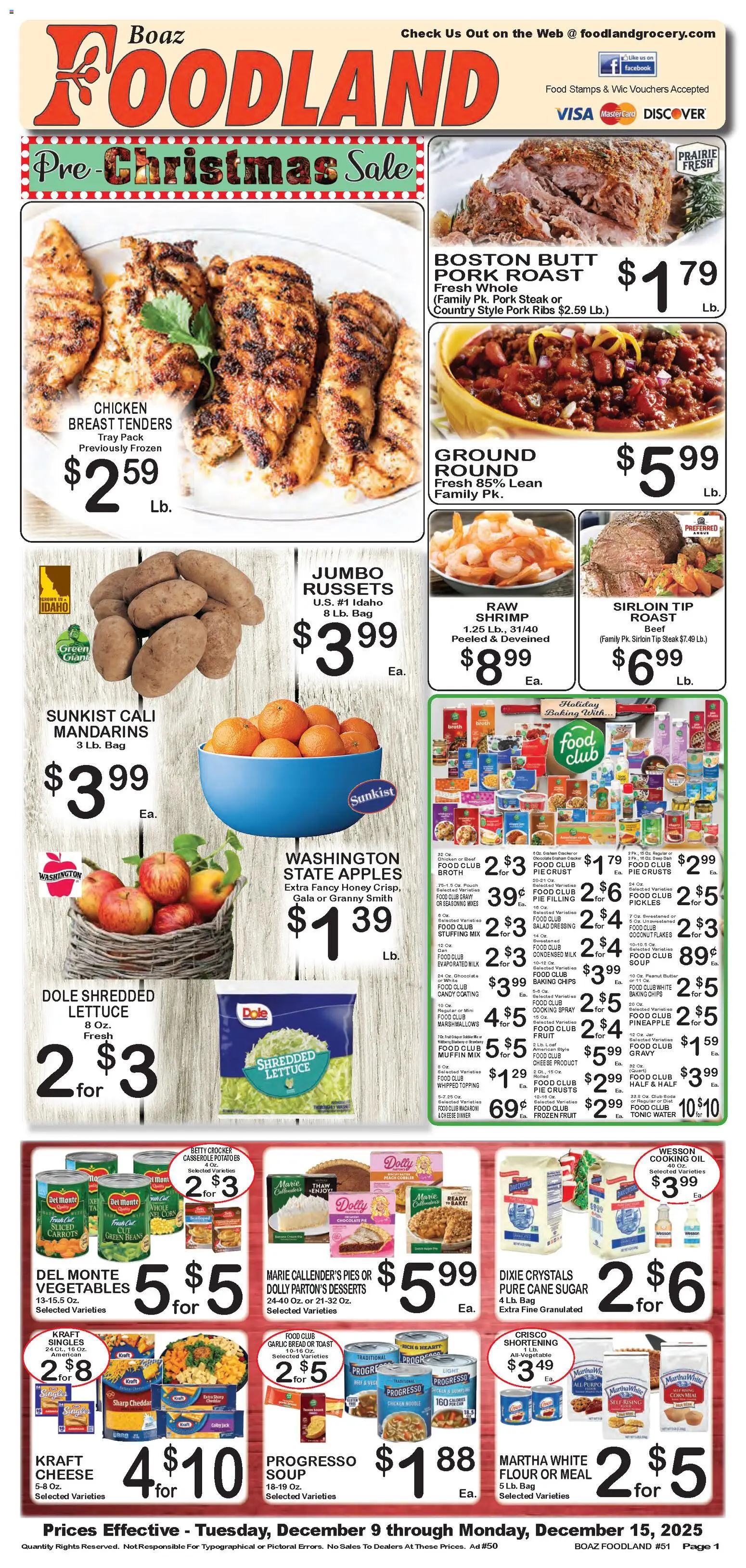 foodland - Foodland Weekly Ad - 12/09 - 12/15 2025