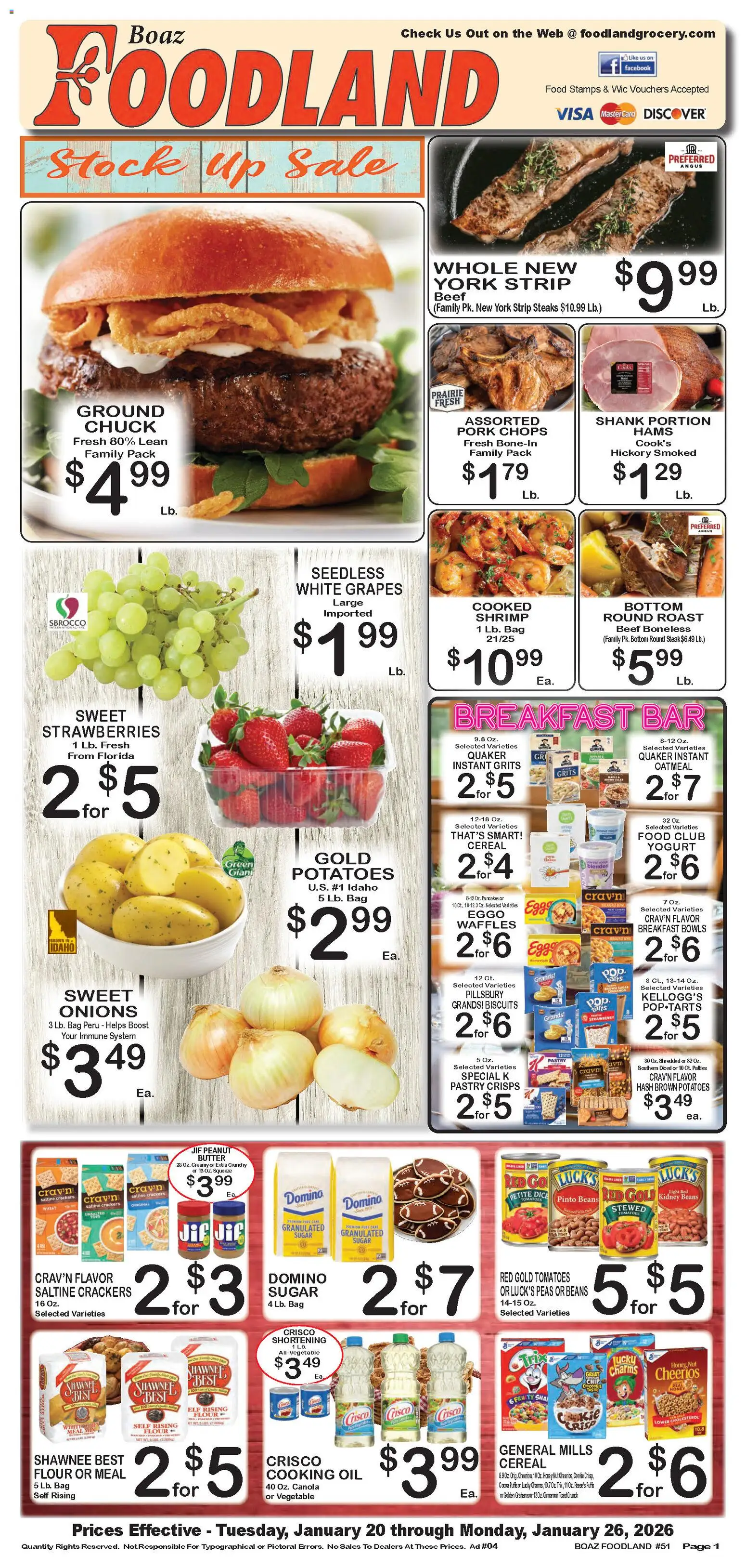 foodland - Foodland Weekly Ad - 01/20 - 01/26 2026