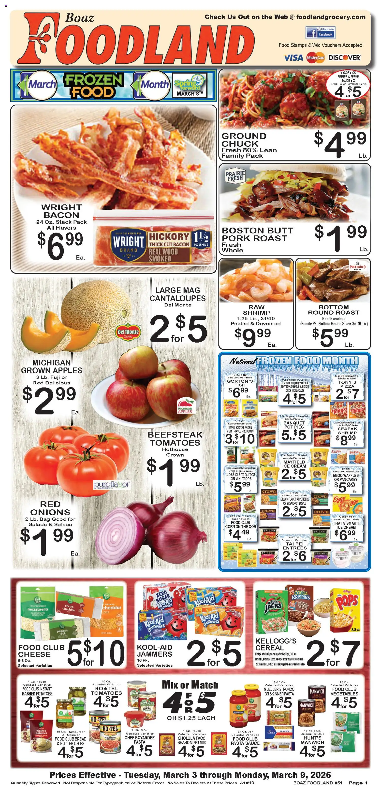 foodland - Foodland Weekly Ad - 03/03 - 03/09 2026