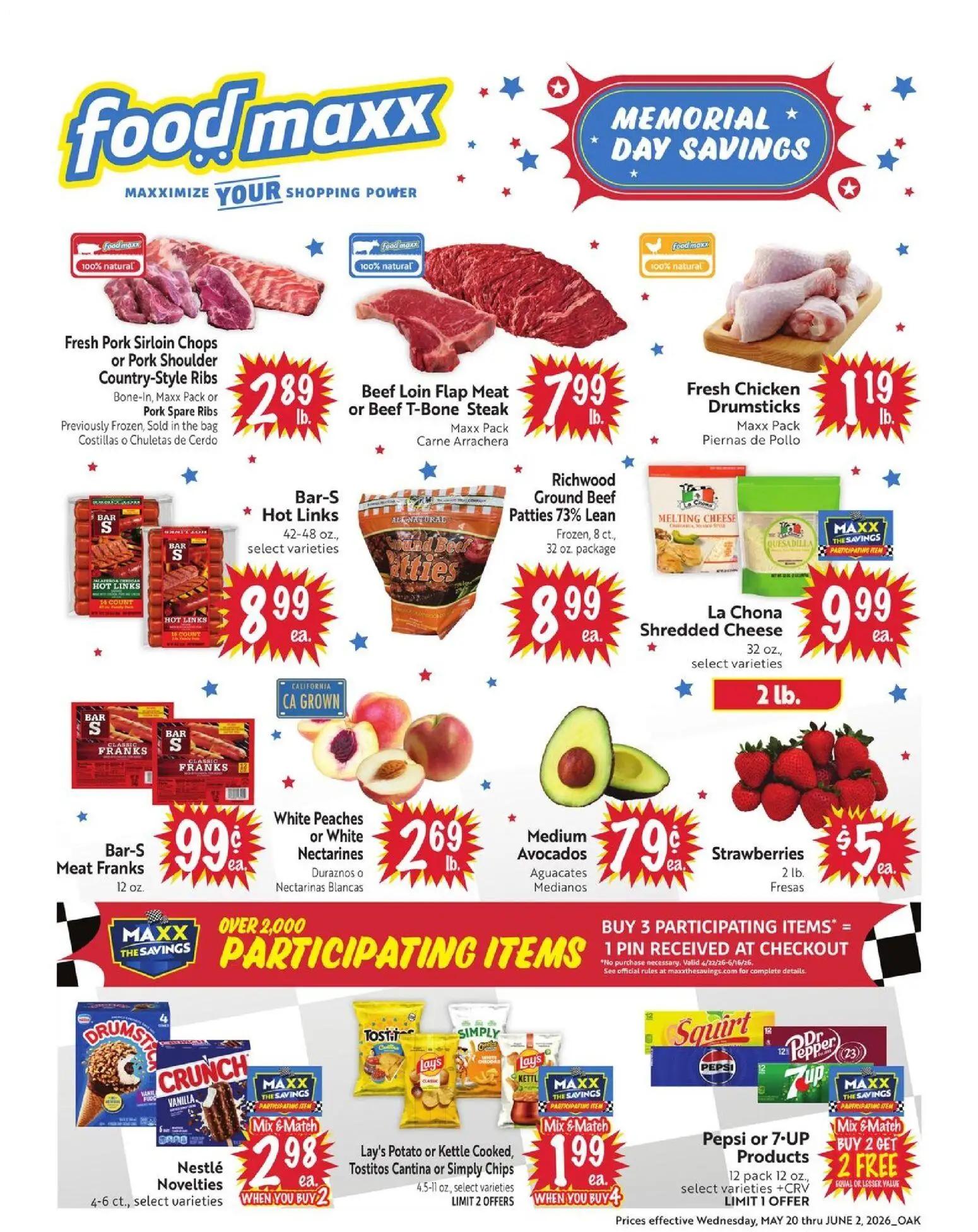 foodmaxx - FoodMaxx Weekly Ad - 05/20 - 06/02 2026