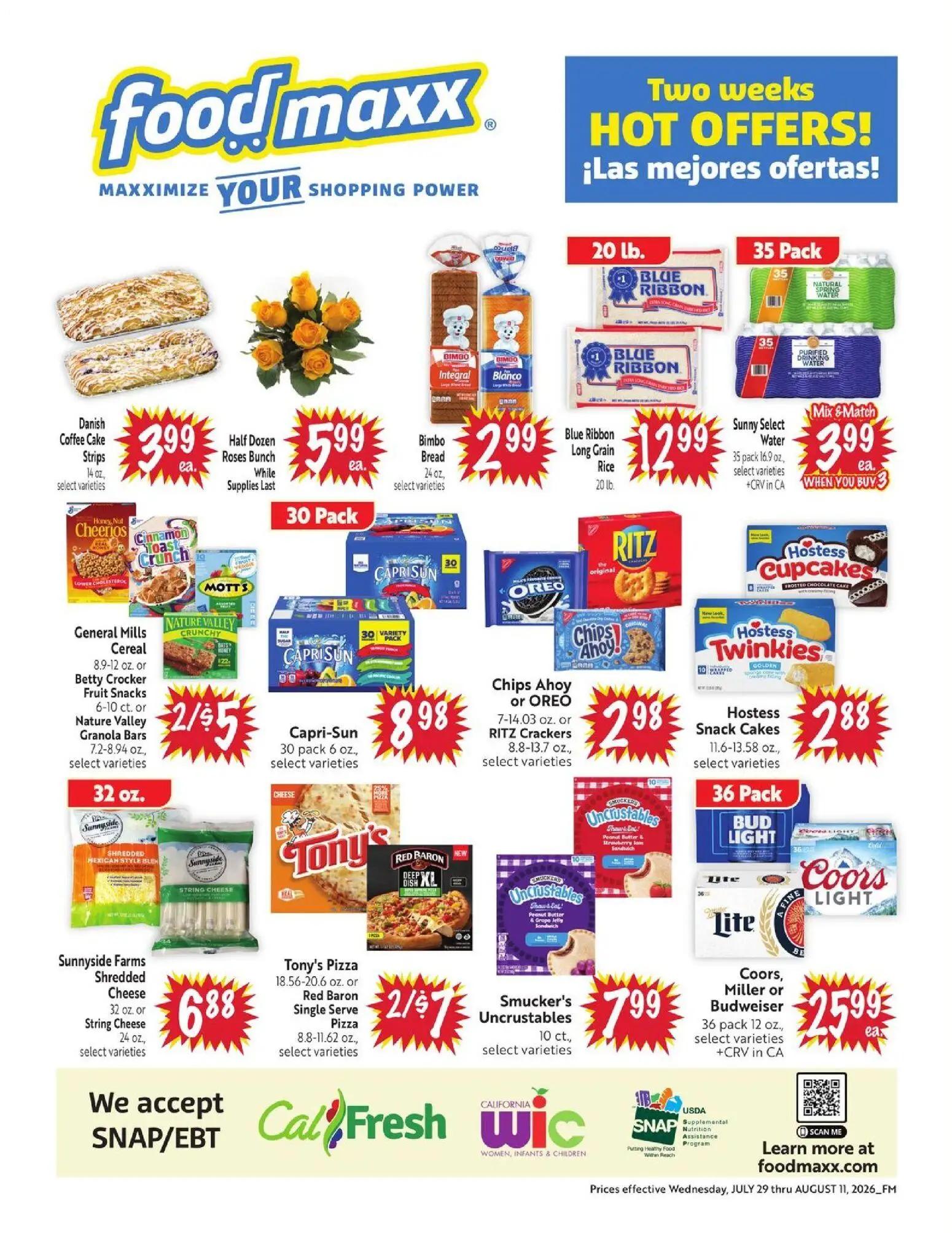 foodmaxx - FoodMaxx Weekly Ad - 07/29 - 08/11 2026 - page: 2