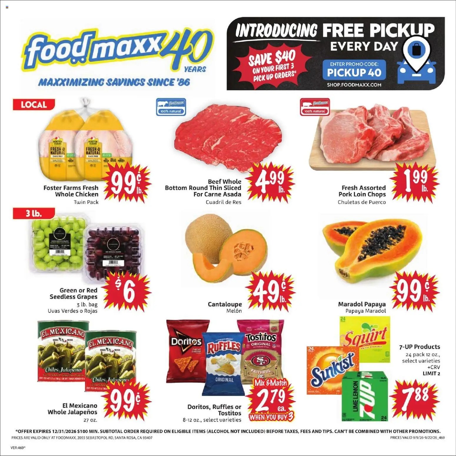 foodmaxx - FoodMaxx Weekly Ad - 09/09 - 09/22 2026