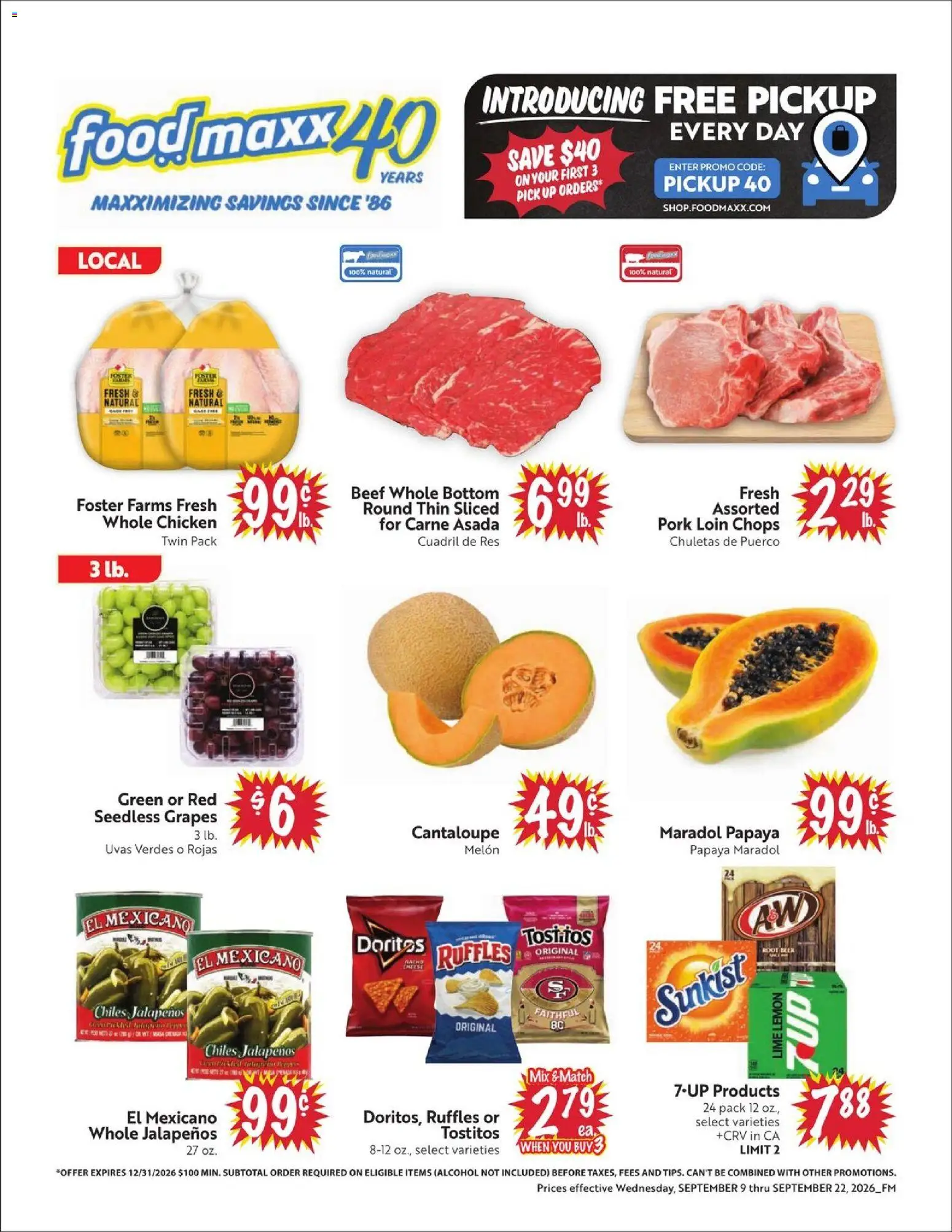 foodmaxx - FoodMaxx Weekly Ad - NV - 09/09 - 09/22 2026