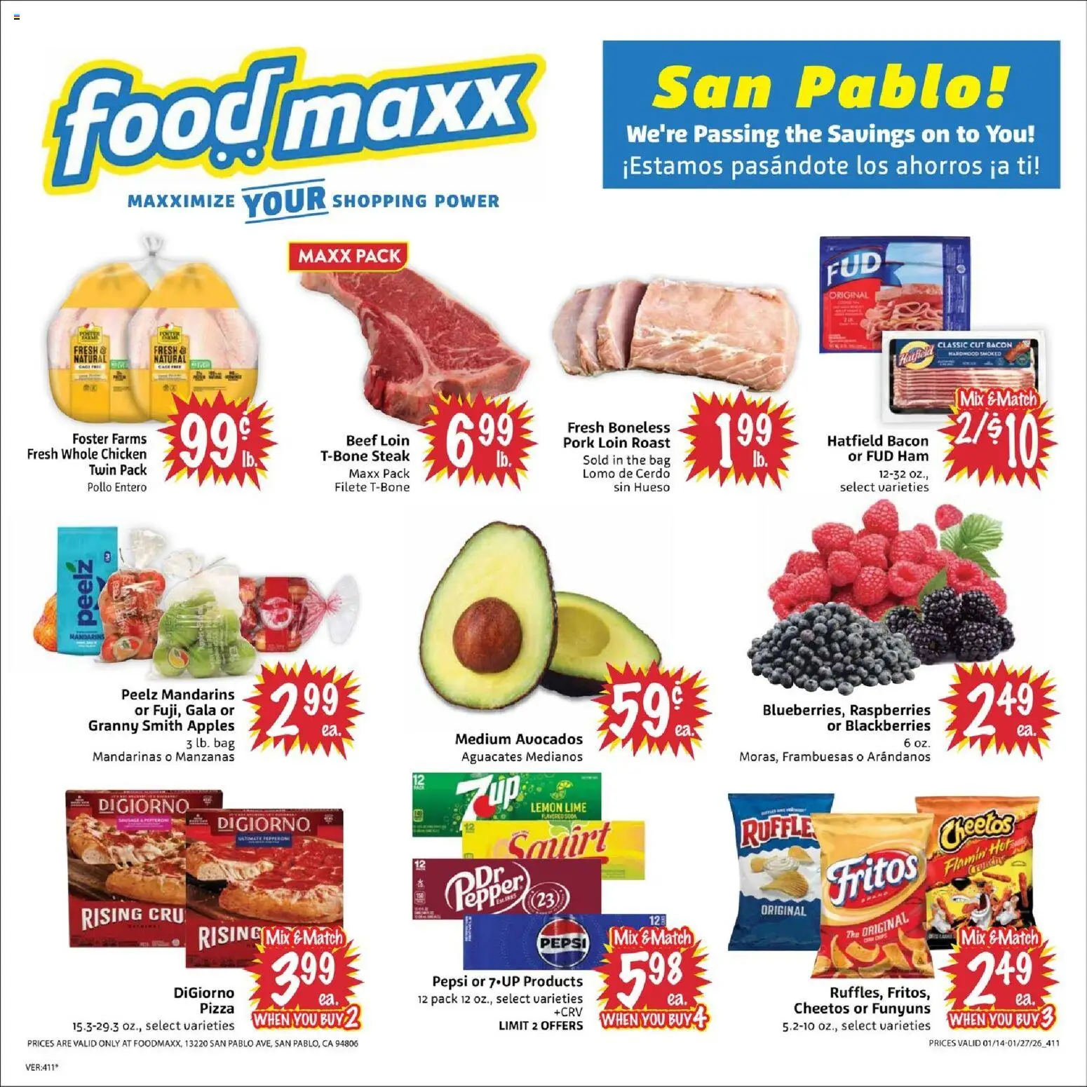 foodmaxx - FoodMaxx Weekly Ad - 01/14 - 01/27 2026