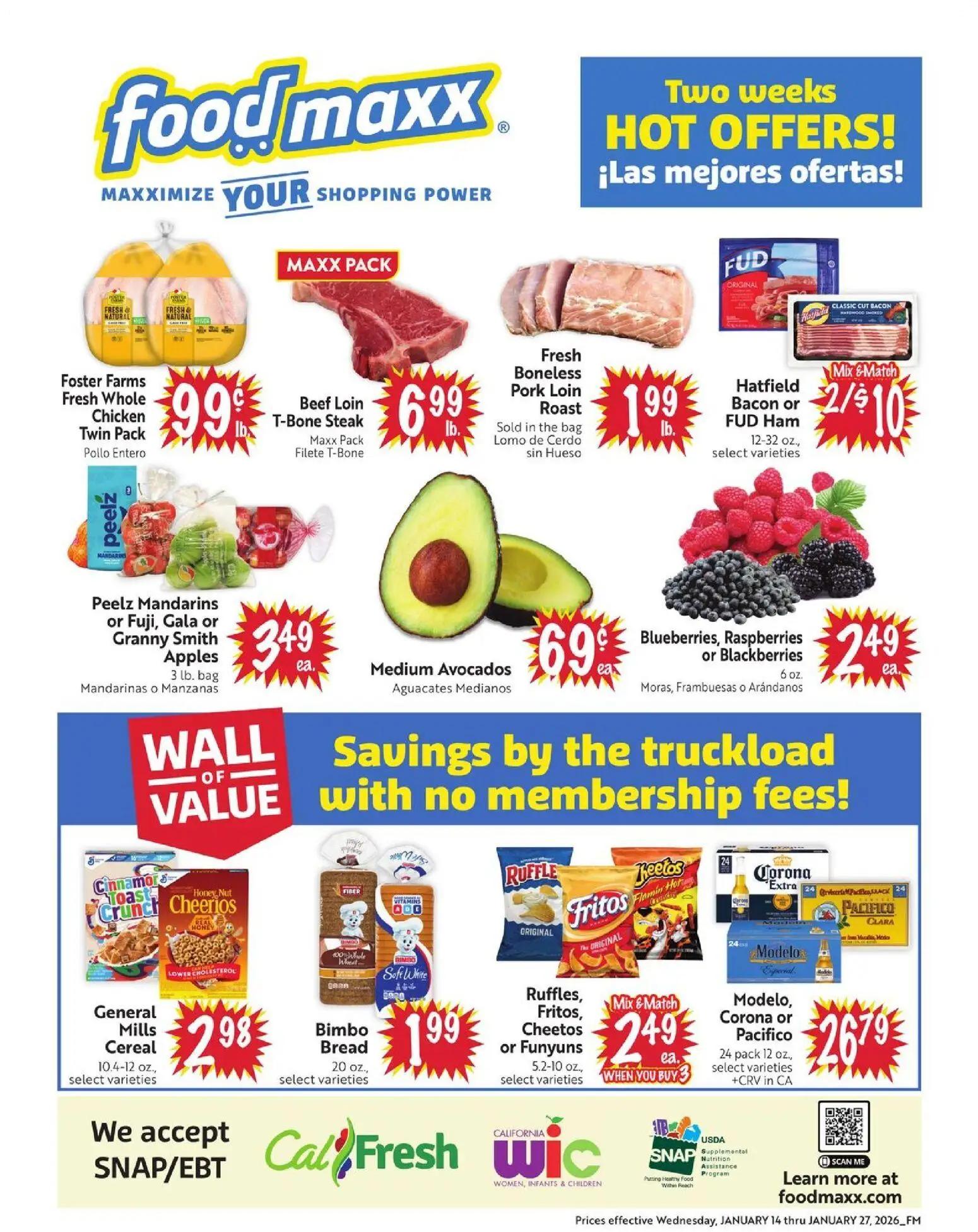 foodmaxx - FoodMaxx Weekly Ad - NV - 01/14 - 01/27 2026