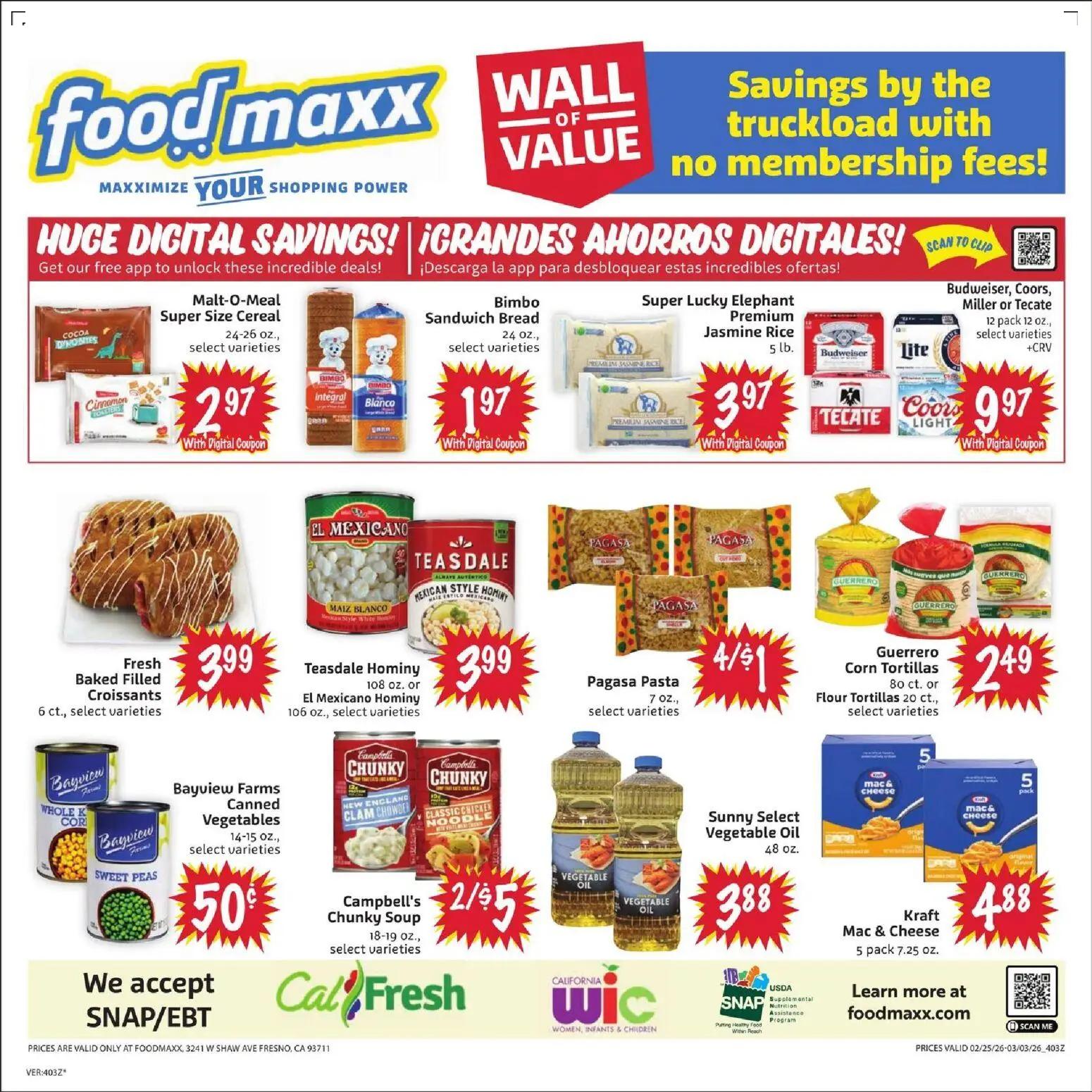 foodmaxx - FoodMaxx Weekly Ad - CA - 02/25 - 03/10 2026 - page: 2