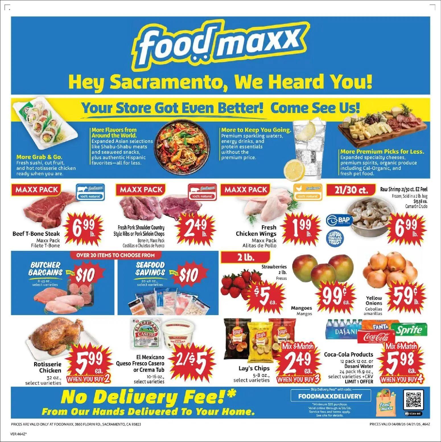 foodmaxx - FoodMaxx Weekly Ad - CA - 04/08 - 04/21 2026 - page: 1