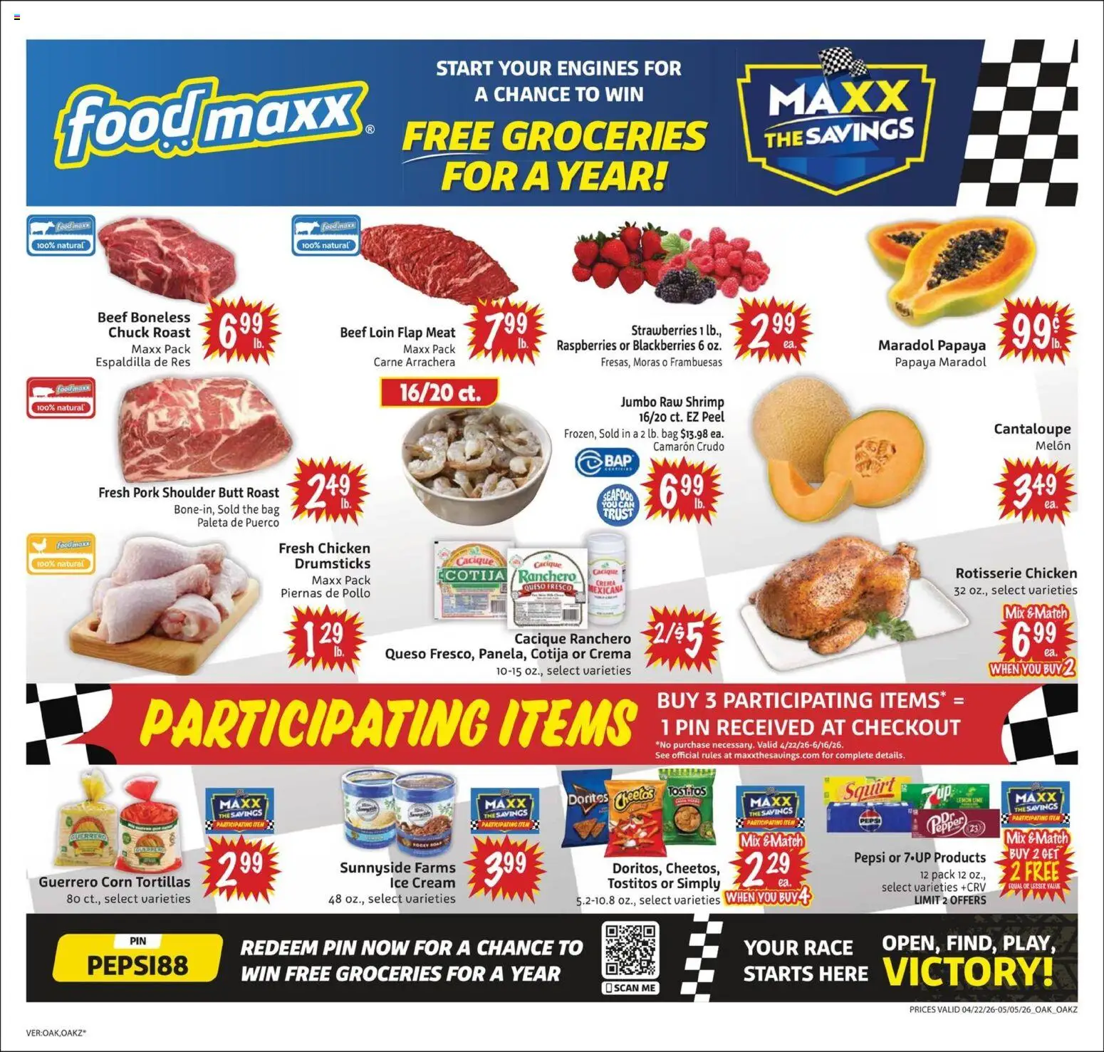 foodmaxx - FoodMaxx Weekly Ad - 04/22 - 05/05 2026