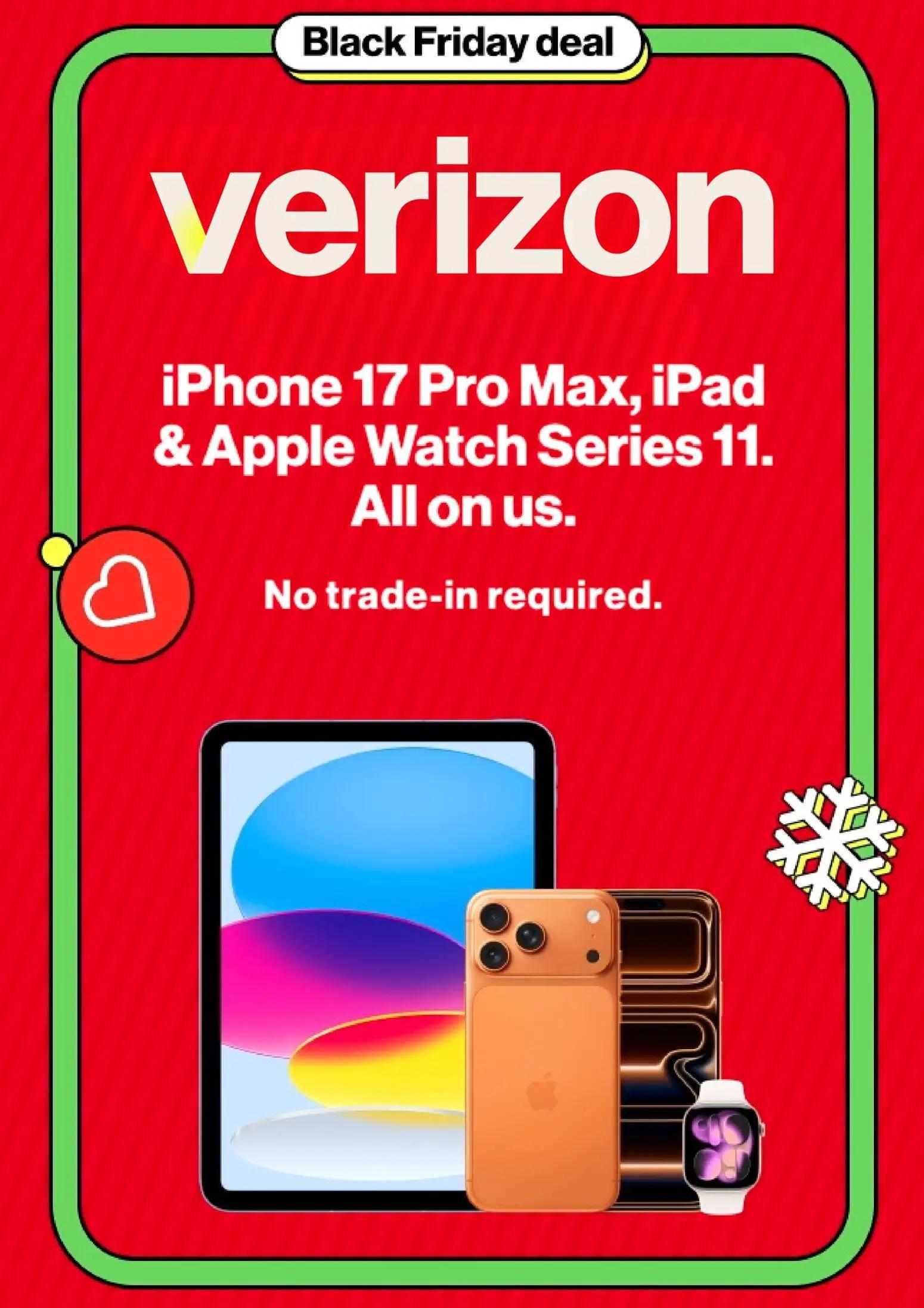 verizon - Weekly ads Verizon BLACK FRIDAY from 11/26/2025 - page: 1