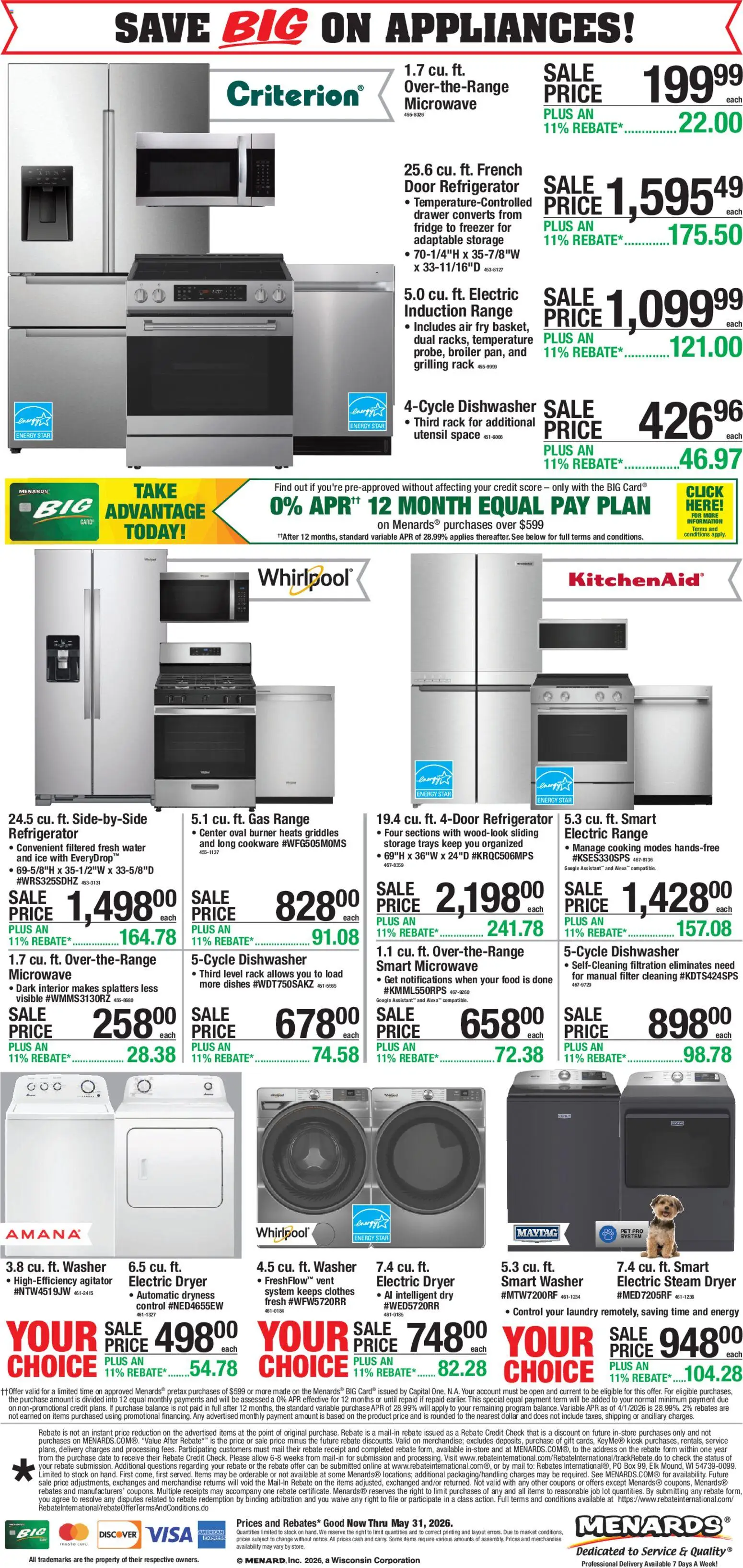 menards - Menards - Weekly Ad - 05/20 - 05/31 2026