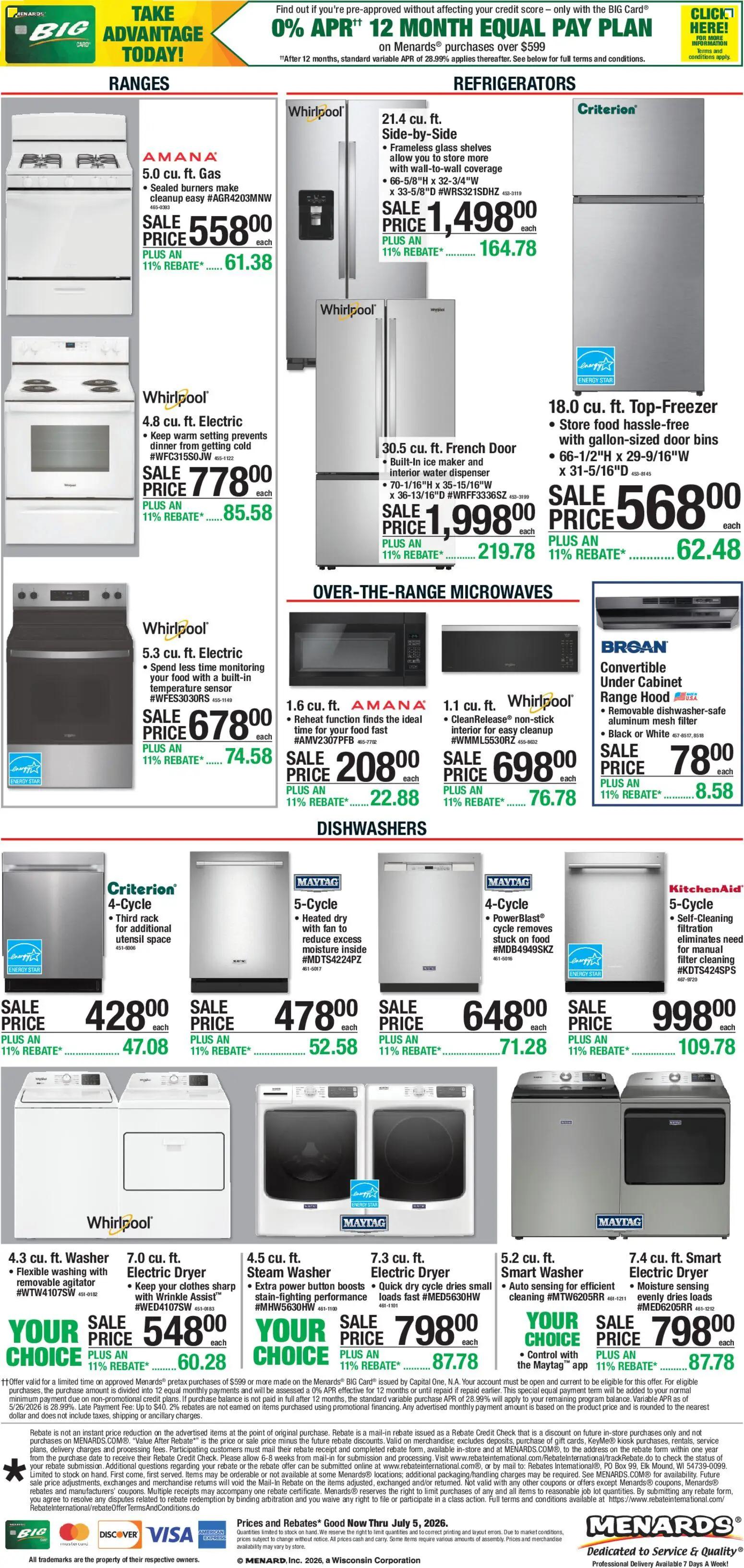 menards - Menards Ad - 06/24 - 07/05 2026