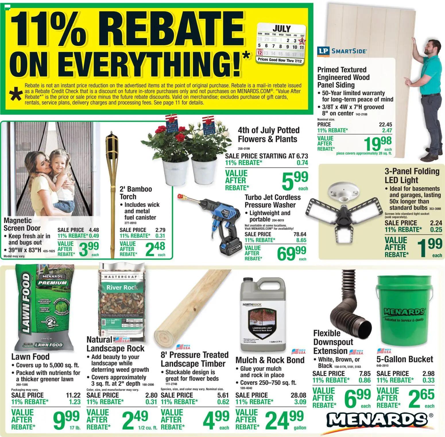menards - Menards Weekly Ad - 07/02 - 07/12 2026